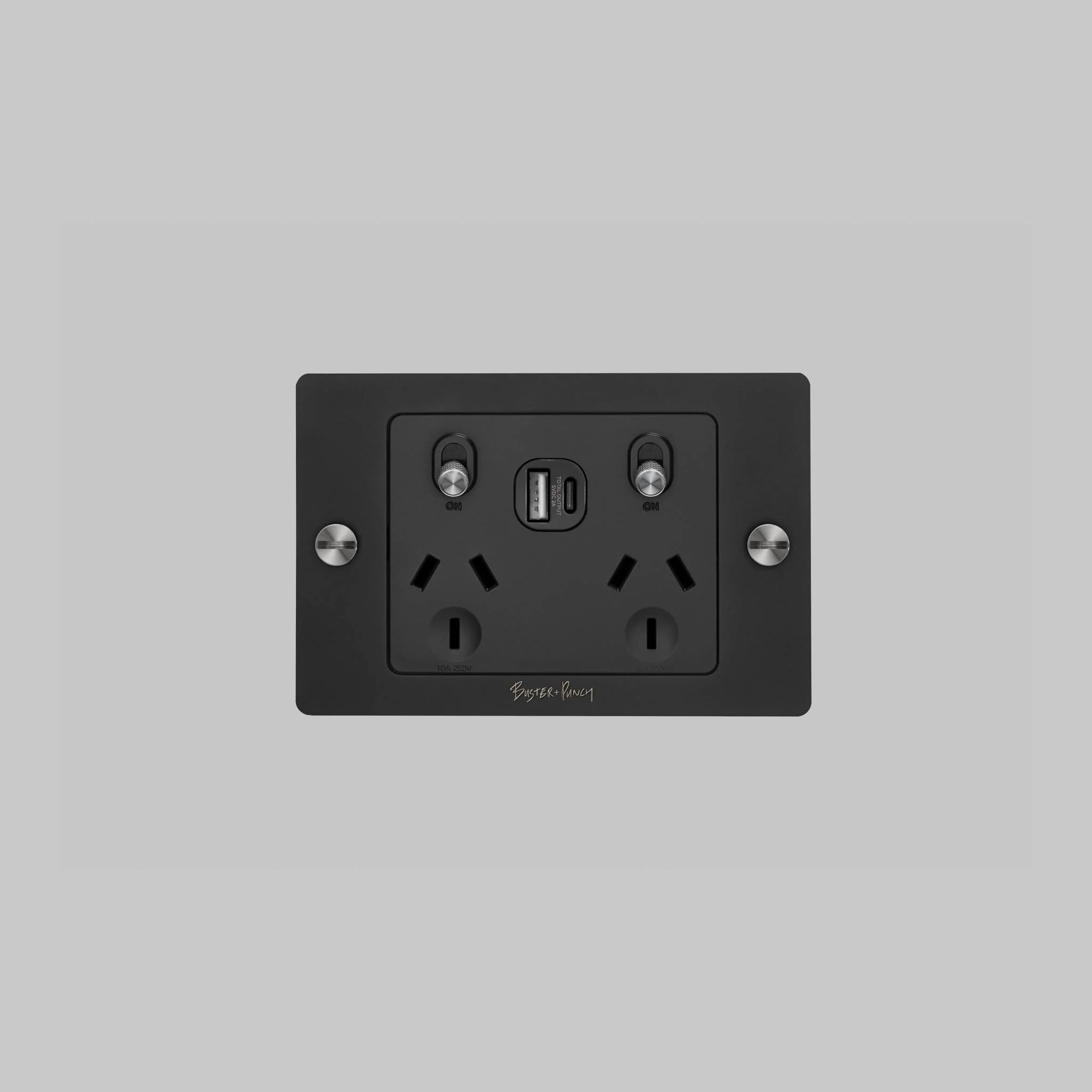 2G GPO SOCKET / USB A + C / WITH LOGO / CROSS - Image 4