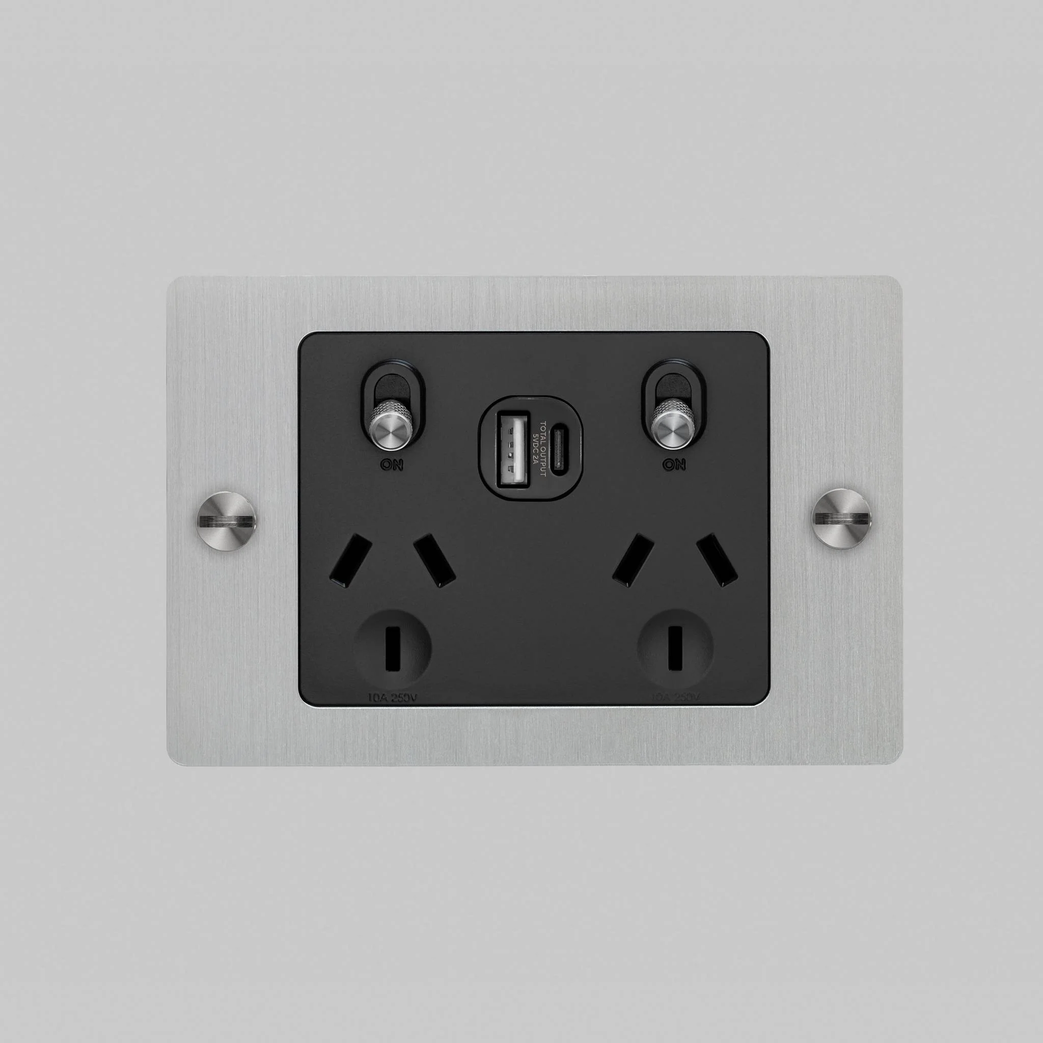 2G GPO SOCKET / USB A+C / WITHOUT LOGO / CROSS - Image 11