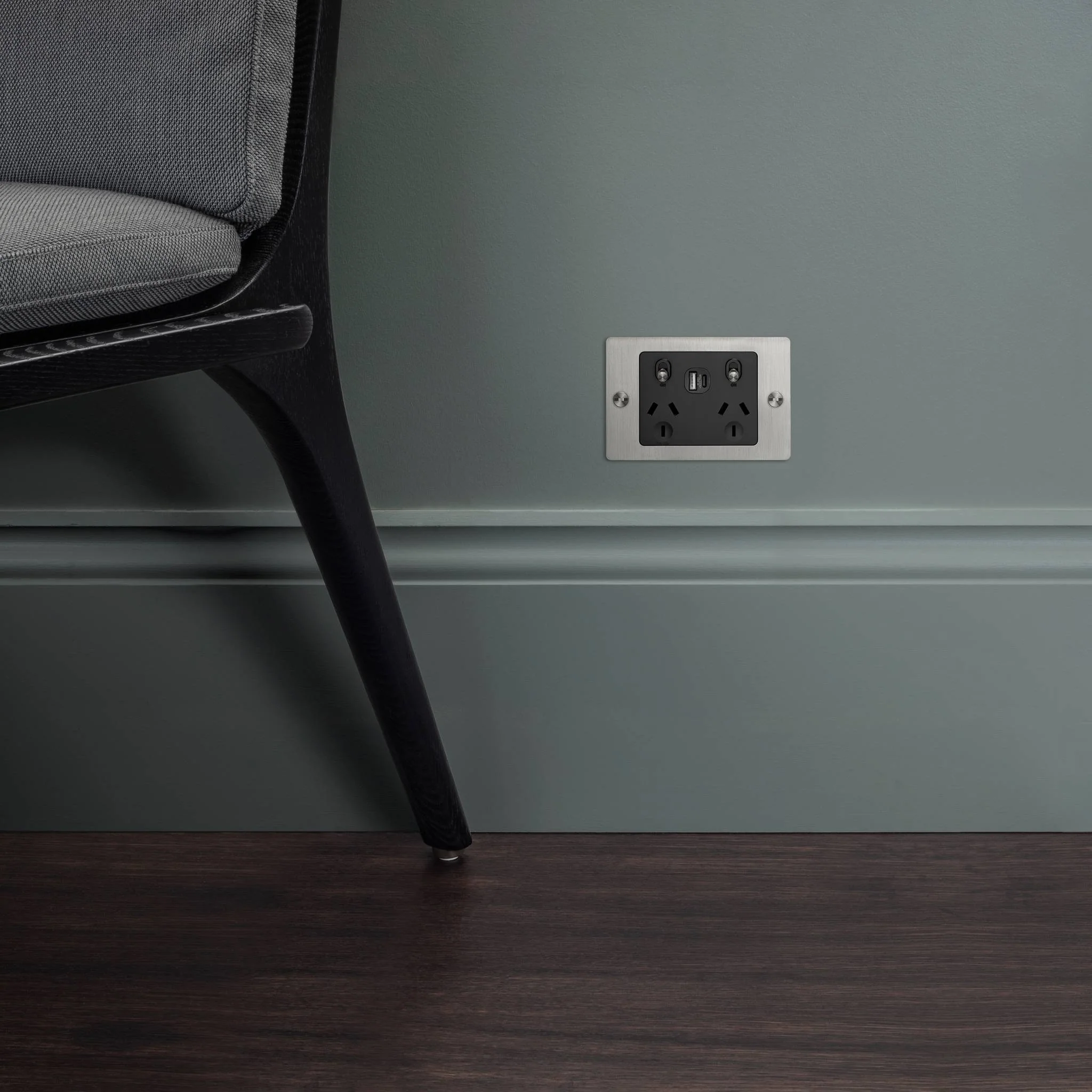 2G GPO SOCKET / USB A+C / WITHOUT LOGO / CROSS - Image 12
