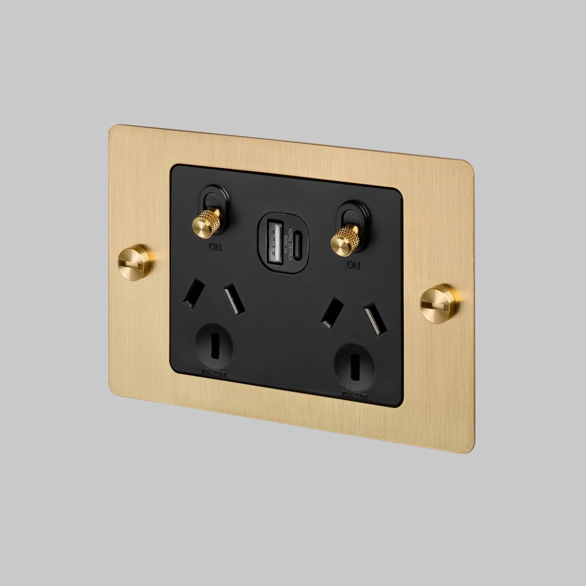 2G GPO SOCKET / USB A+C / WITHOUT LOGO / CROSS - Image 4