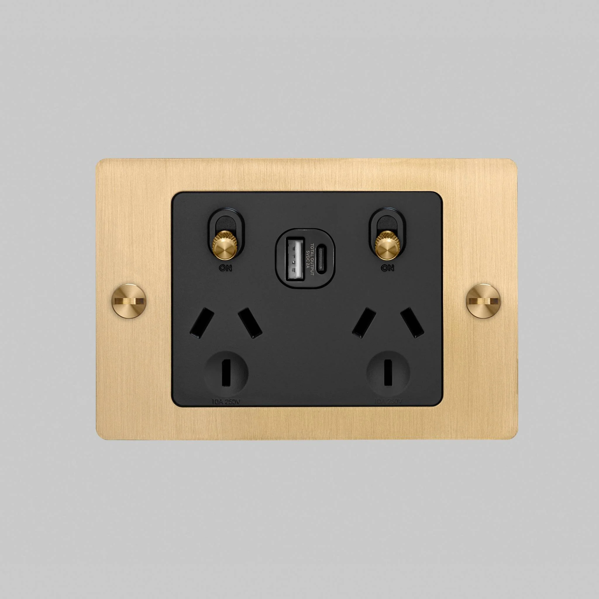 2G GPO SOCKET / USB A+C / WITHOUT LOGO / CROSS - Image 5
