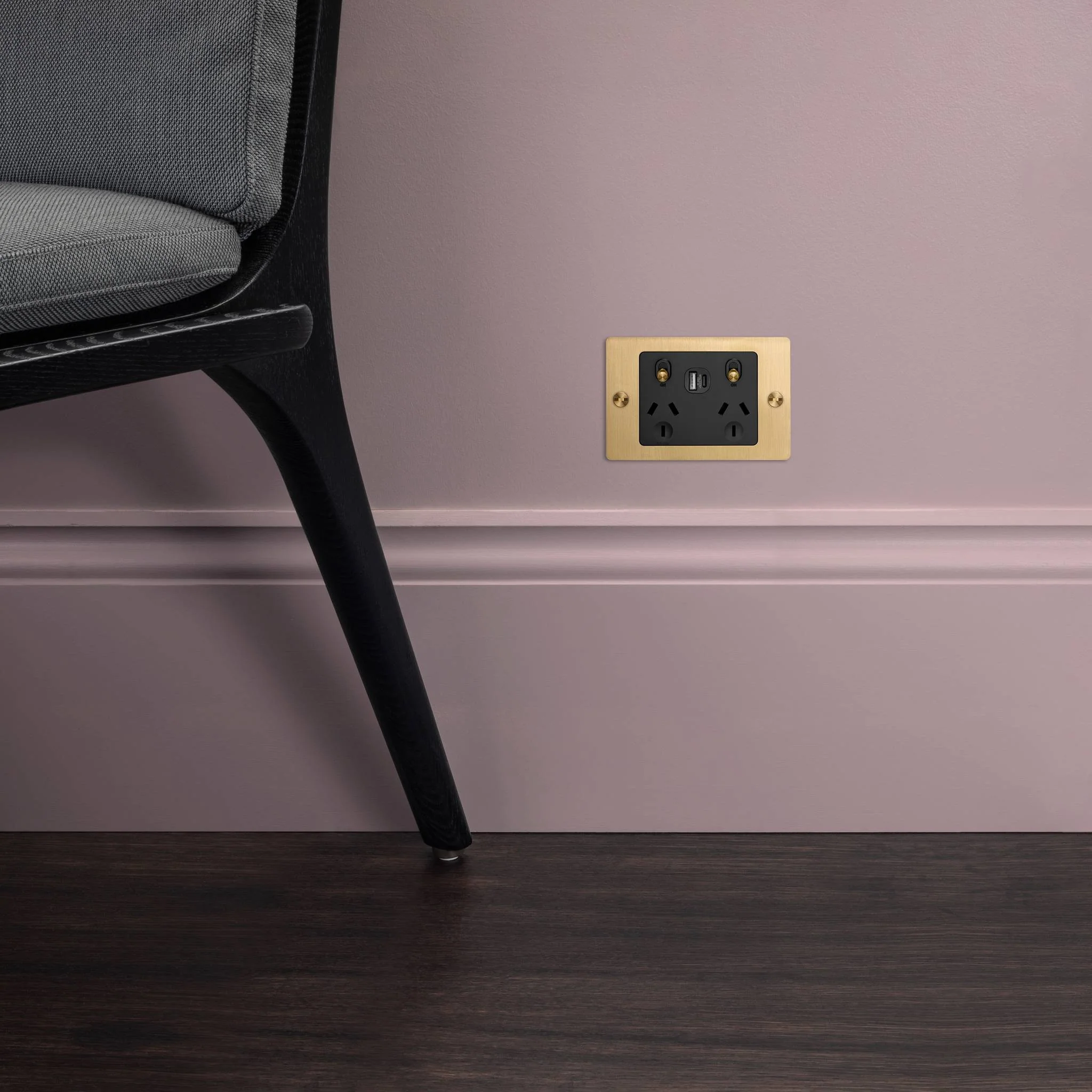 2G GPO SOCKET / USB A+C / WITHOUT LOGO / CROSS - Image 6