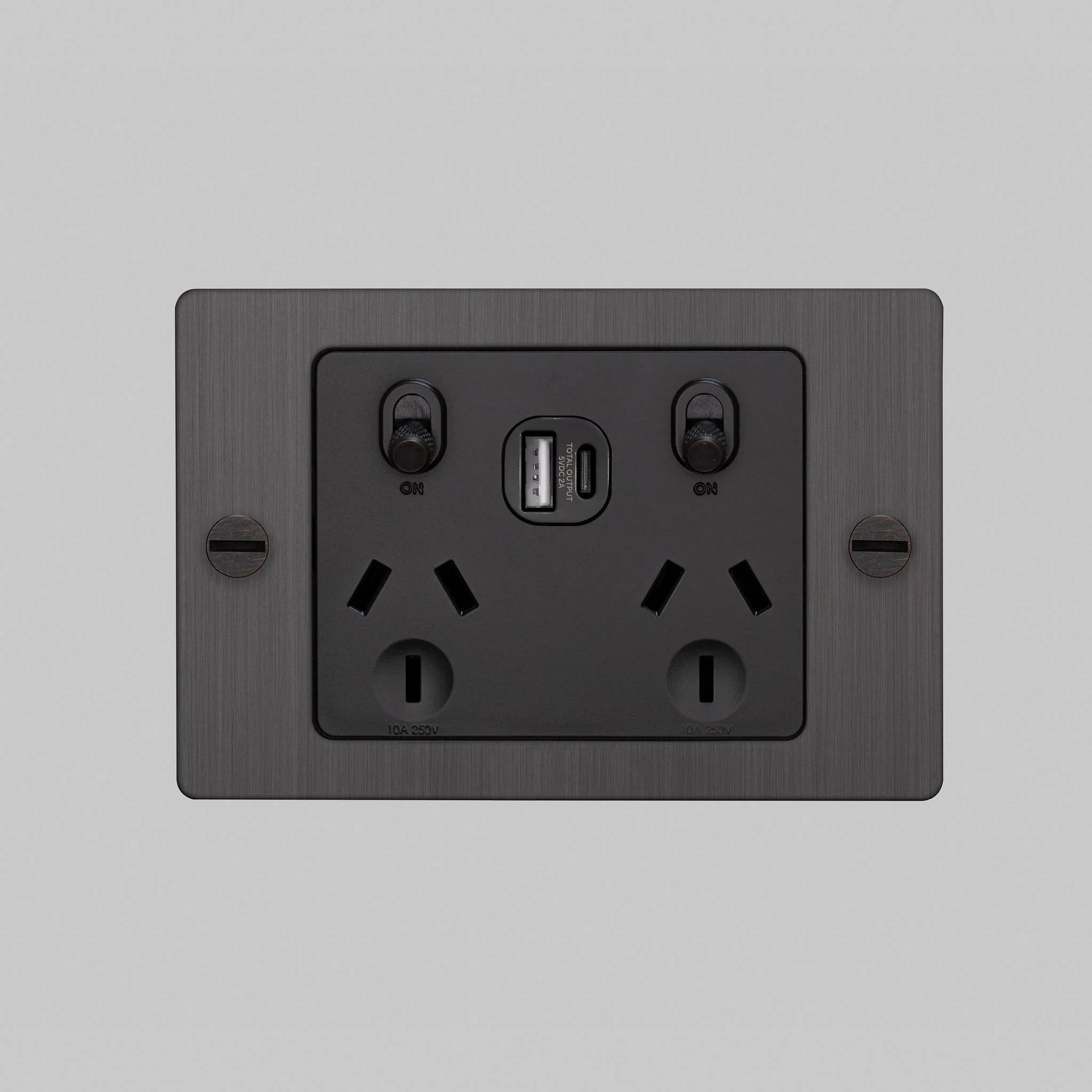 2G GPO SOCKET / USB A+C / WITHOUT LOGO / CROSS - Image 8