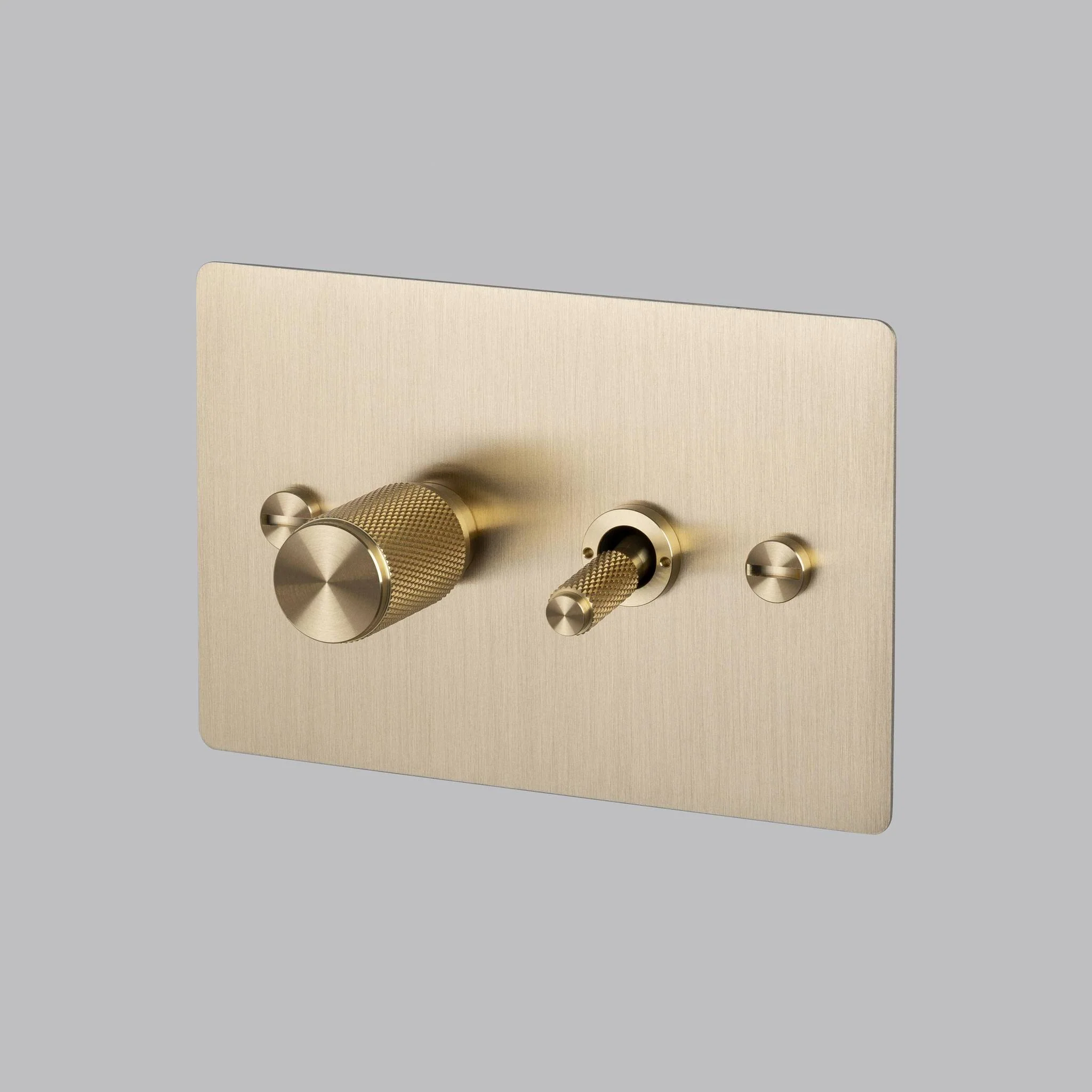 2G TOGGLE + DIMMER / 2-WAY / HORIZONTAL / CROSS - Image 3