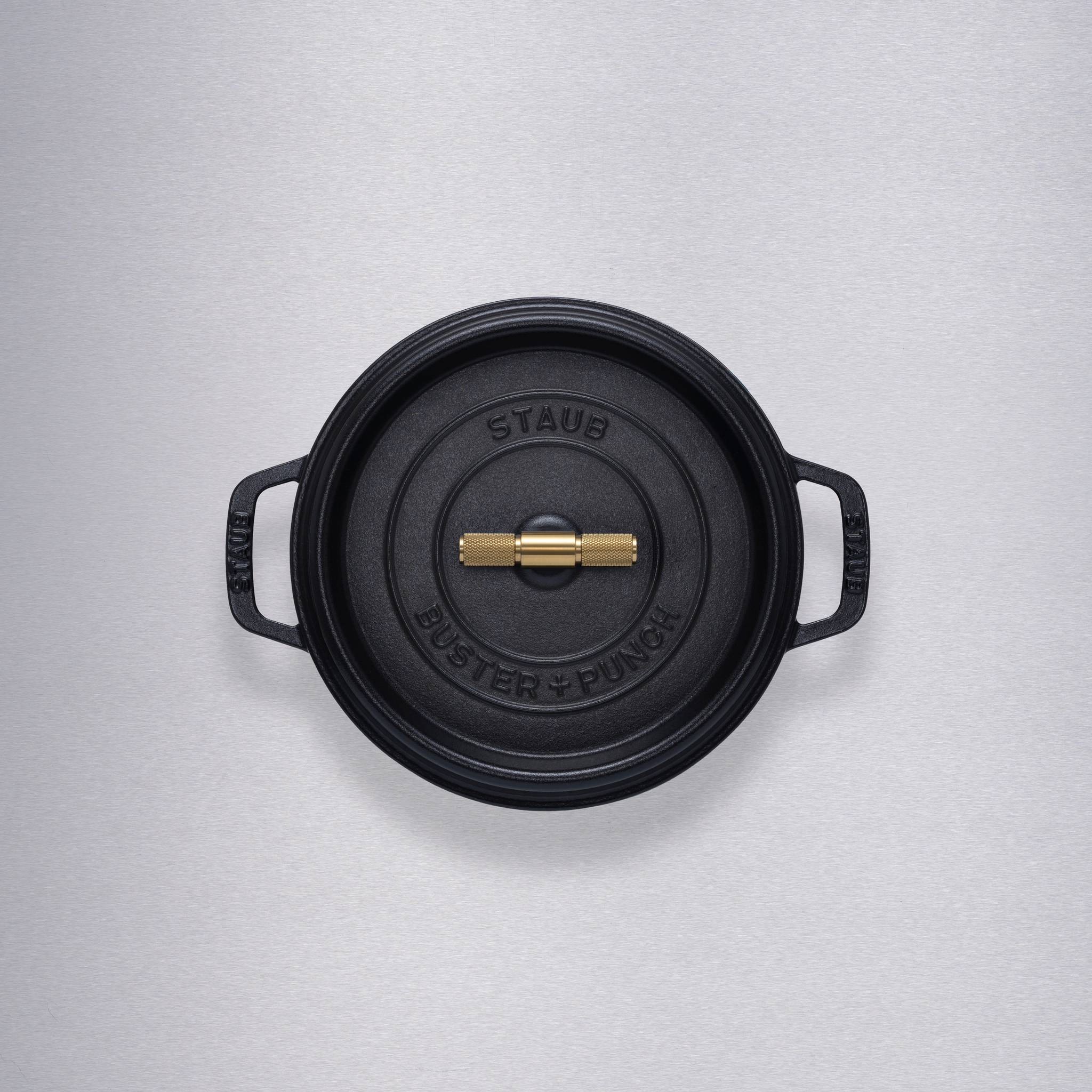 COCOTTE / 9.45 INCHES / CROSS / STAUB / BLACK - Image 2