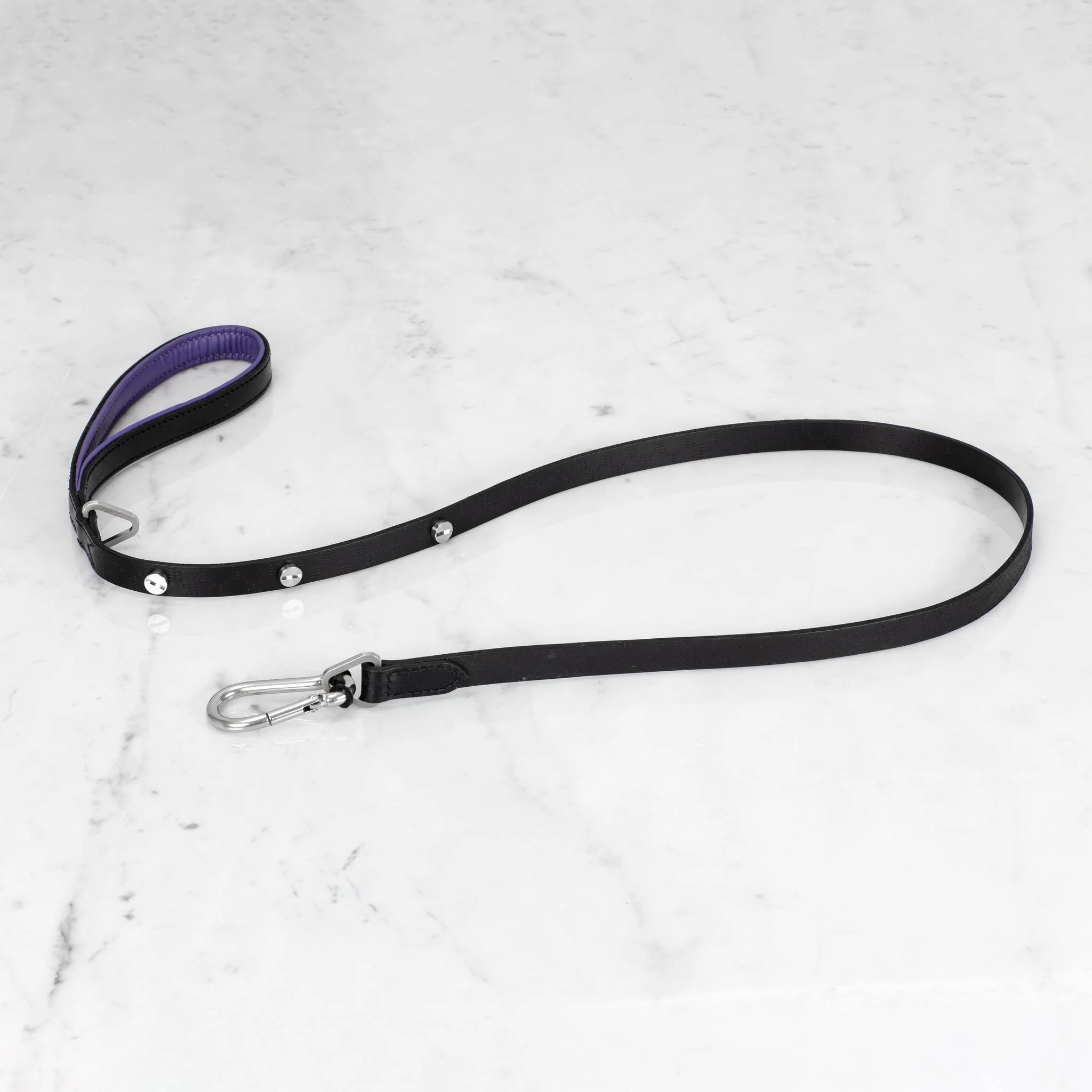 DOG LEAD / CROSS / BLACK / PURPLE - Image 4