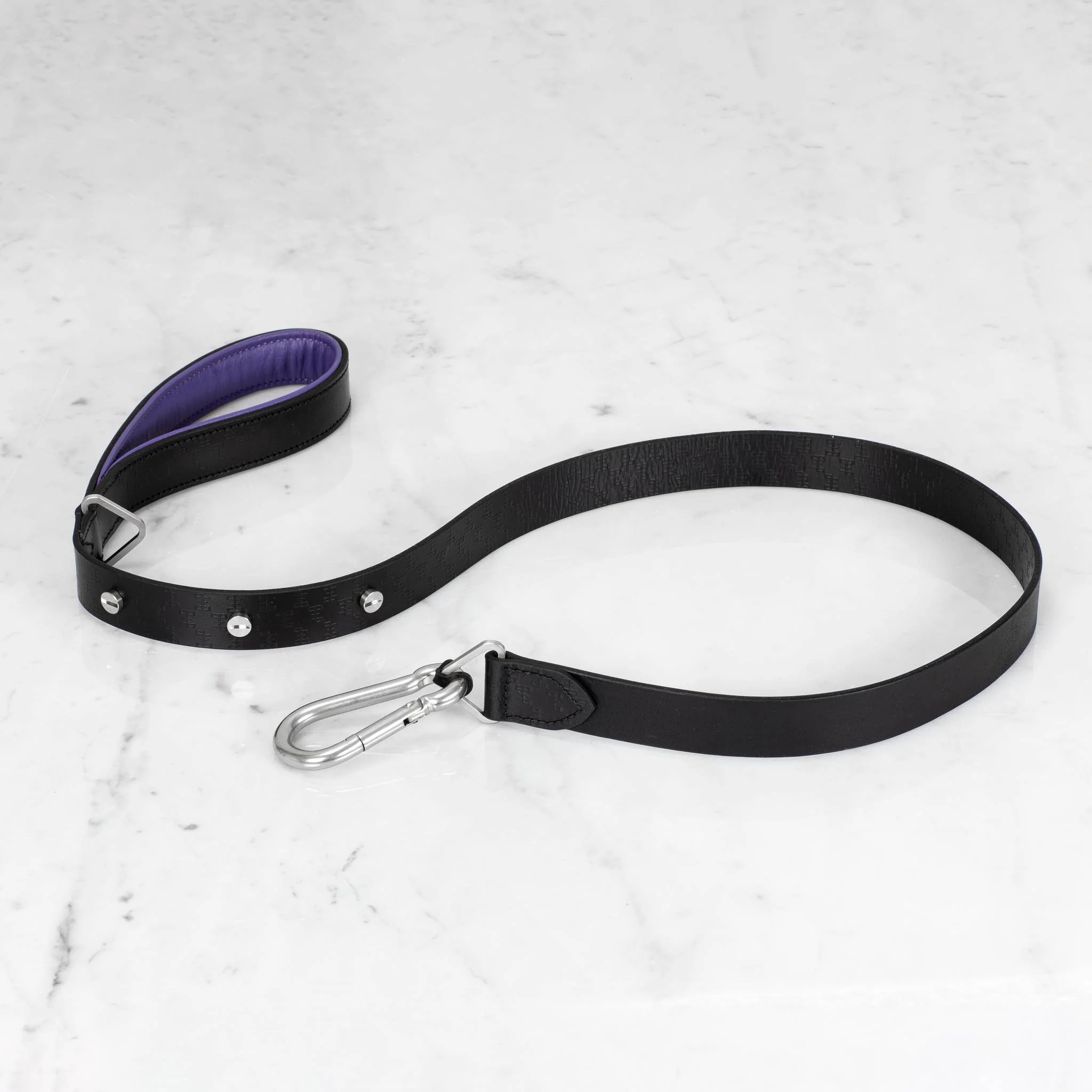 DOG LEAD / CROSS / BLACK / PURPLE - Image 8
