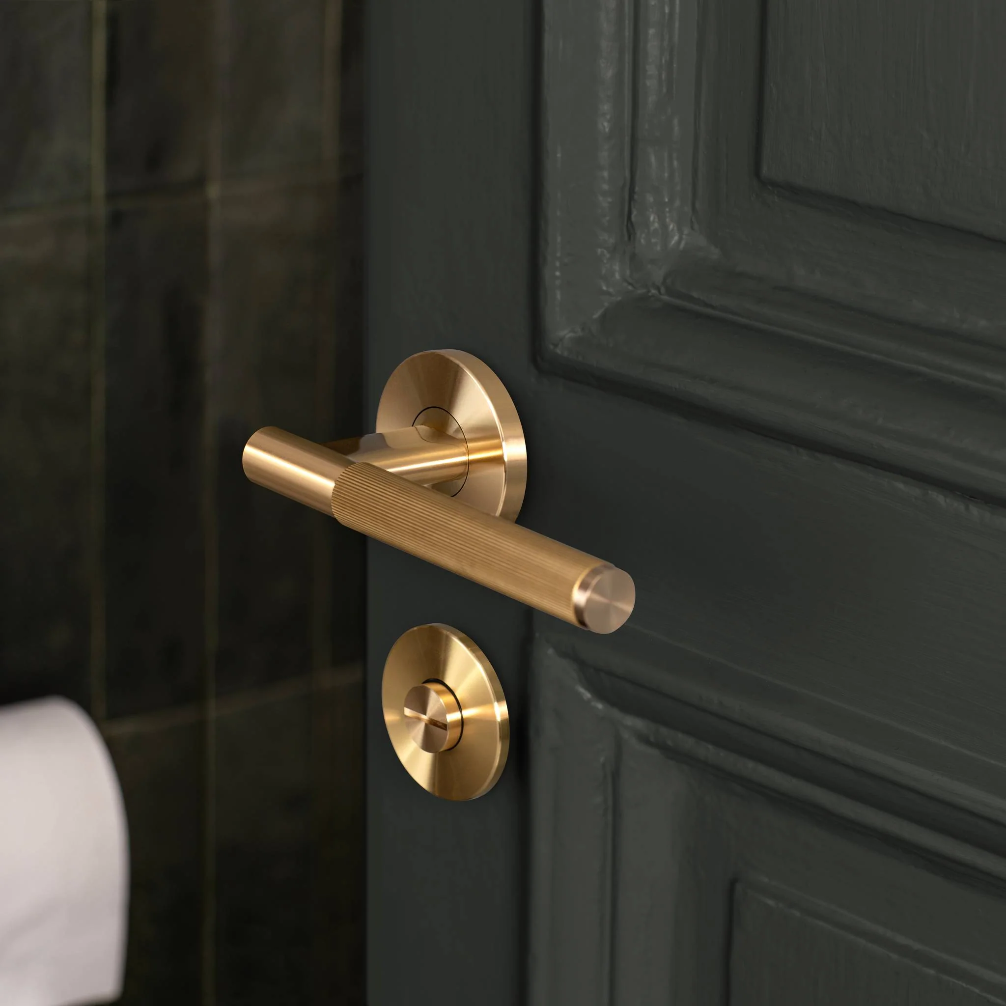 ANZ DOOR HANDLE SET / SPRUNG / LINEAR / PASSAGE - Image 4