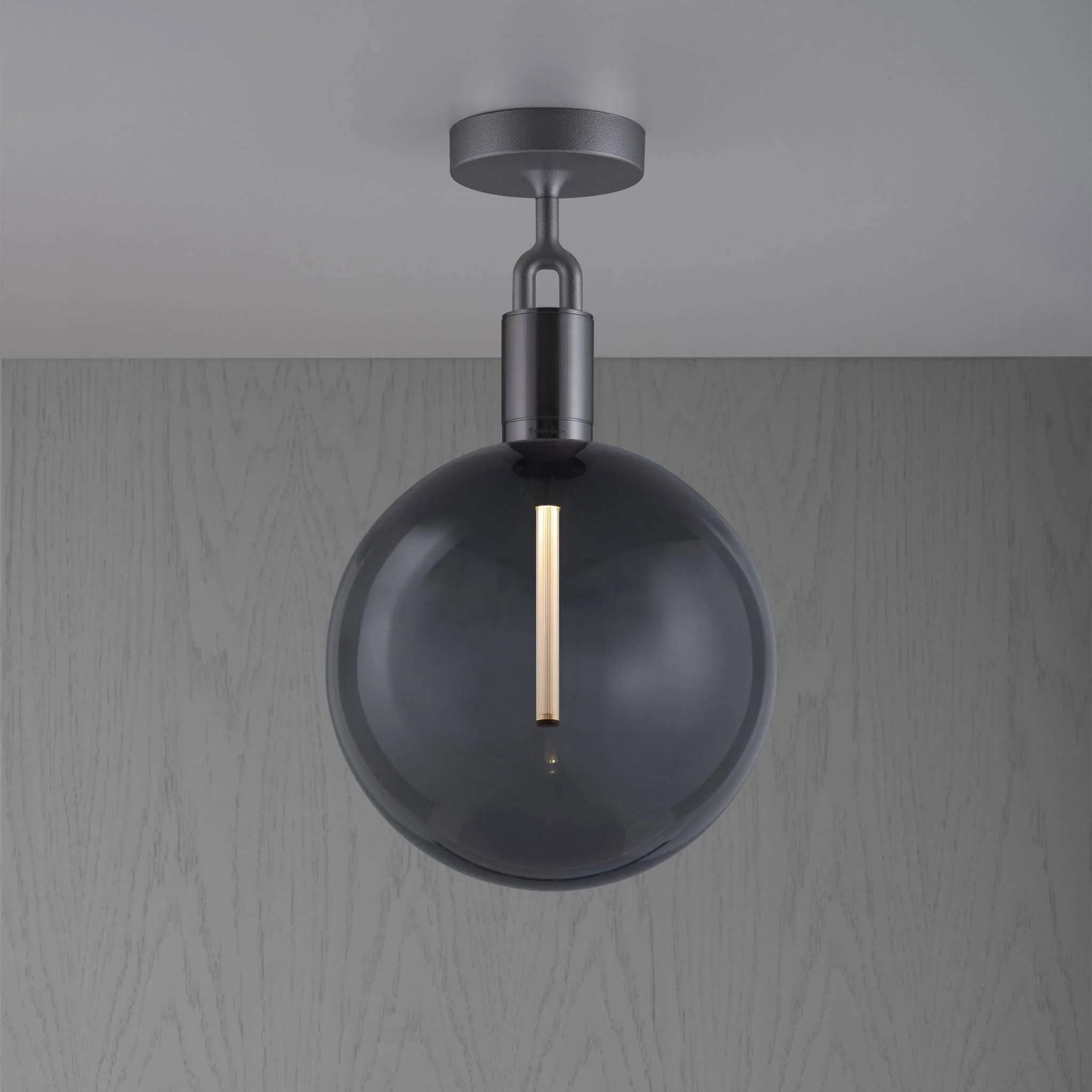 FORKED CEILING / LINEAR / GLOBE / SMOKED / LARGE - Image 4