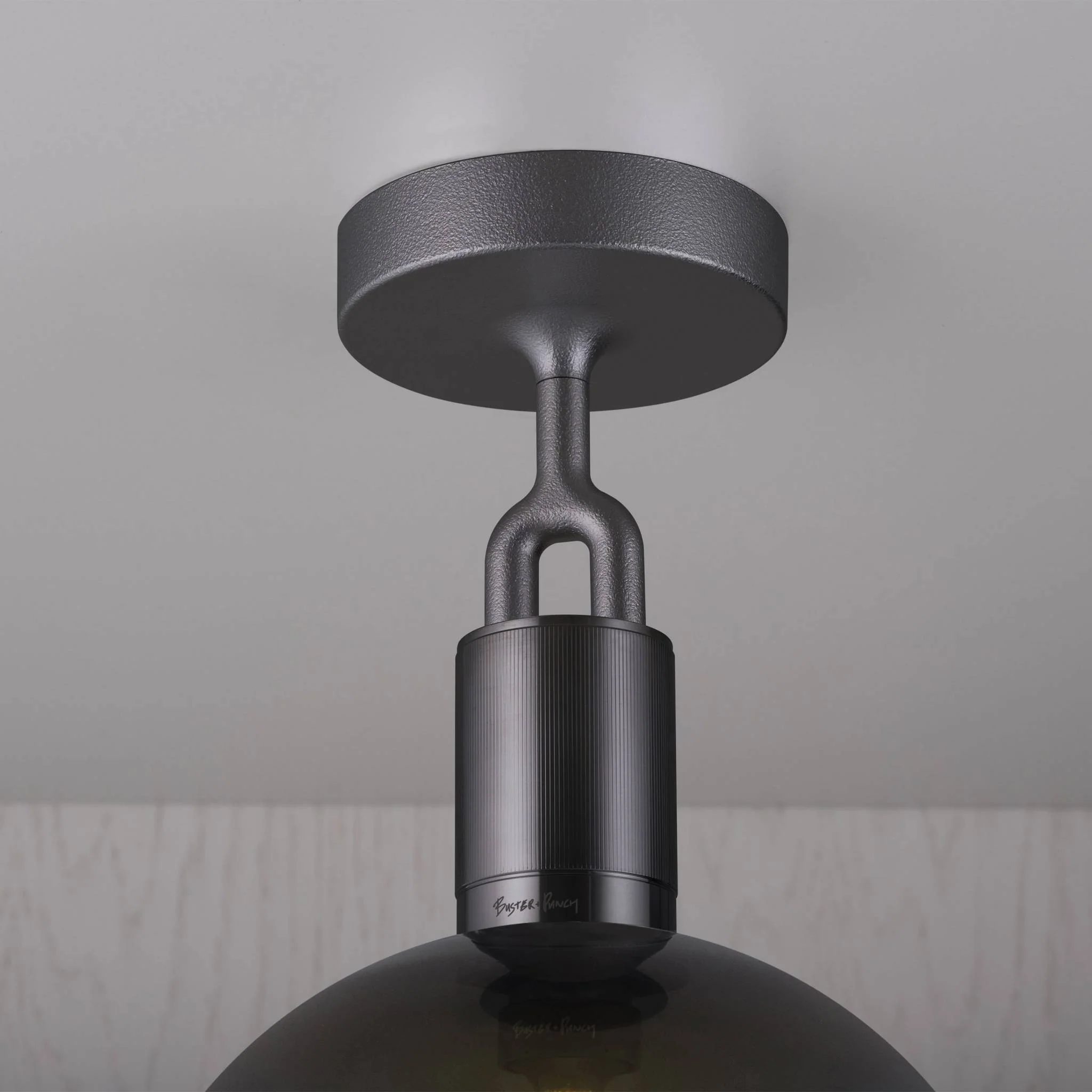 FORKED CEILING / LINEAR / GLOBE / SMOKED / LARGE - Image 5