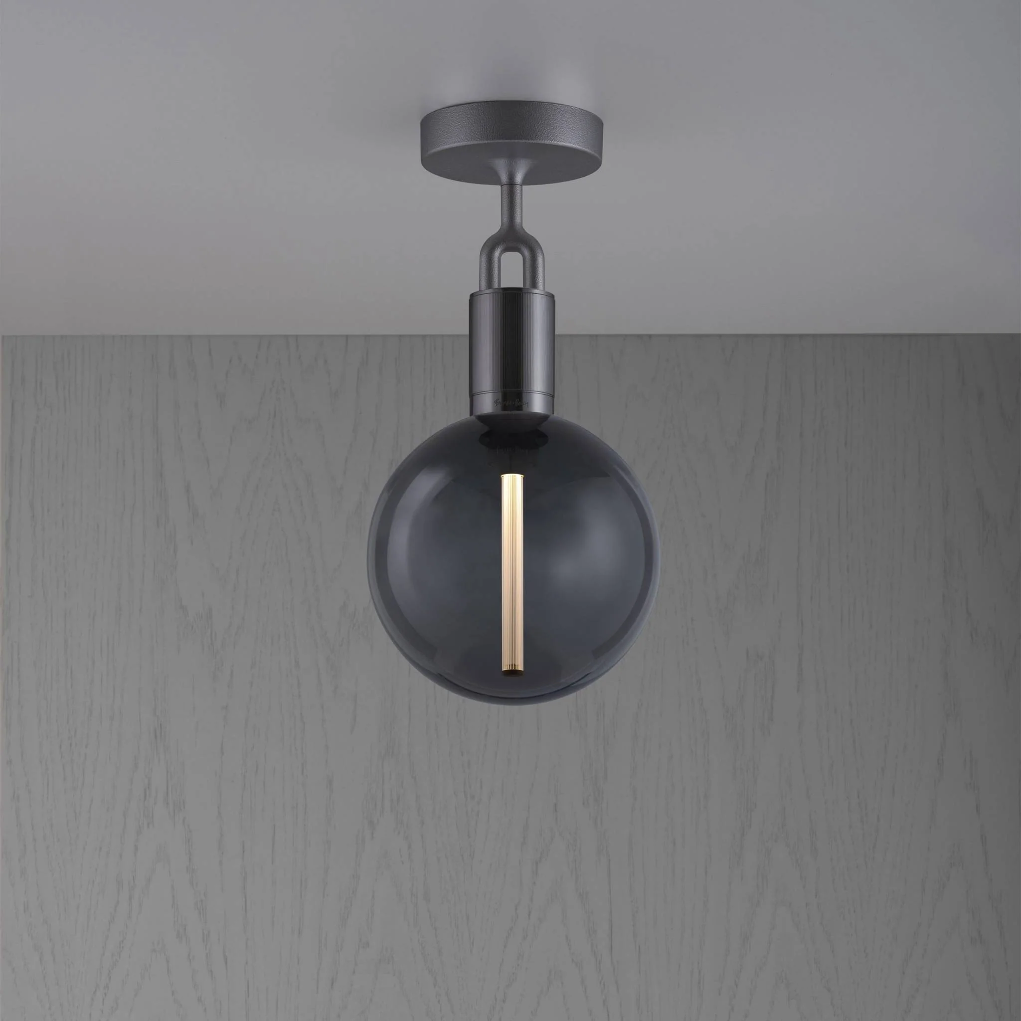FORKED CEILING / LINEAR / GLOBE / SMOKED / MEDIUM - Image 3