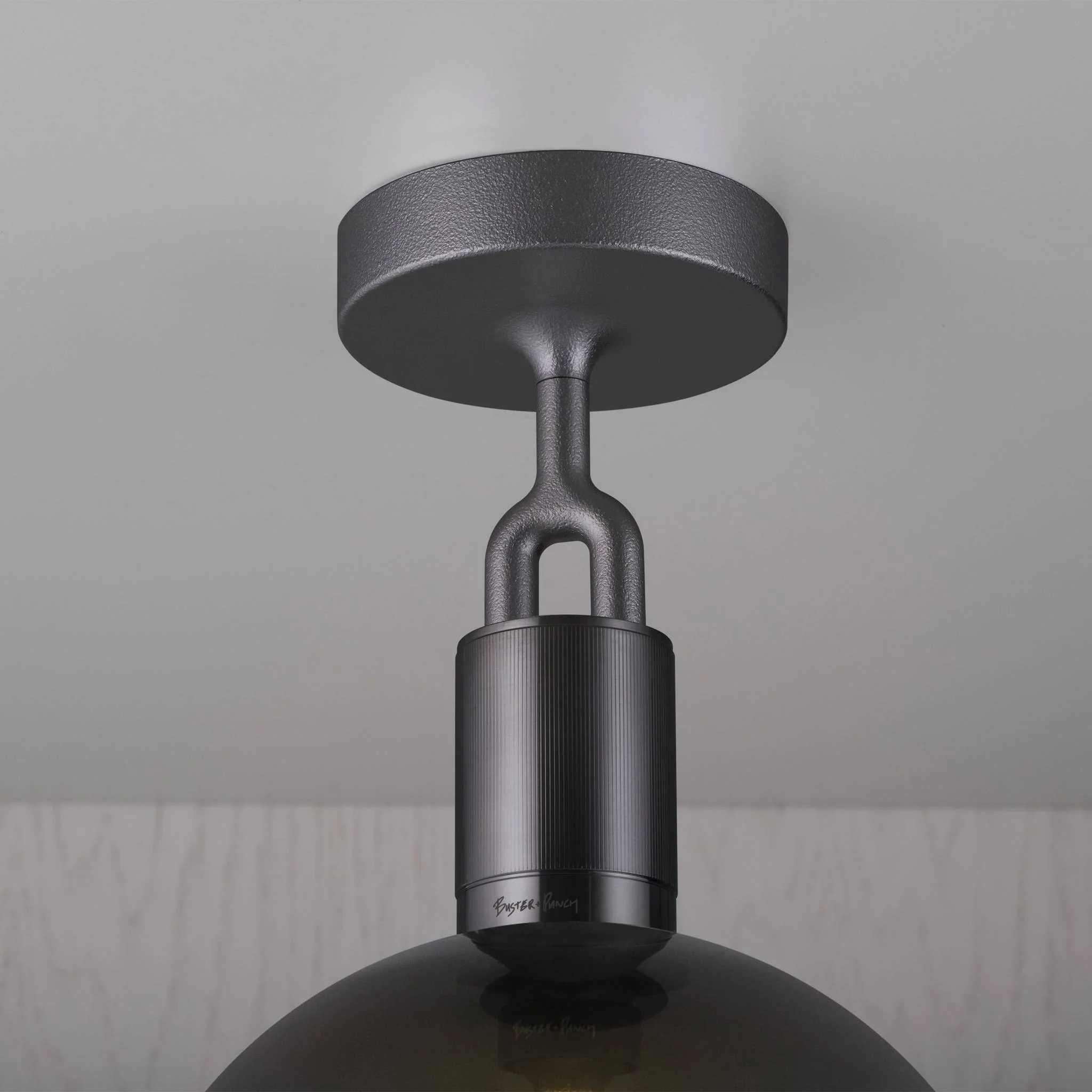 FORKED CEILING / LINEAR / GLOBE / SMOKED / MEDIUM - Image 4