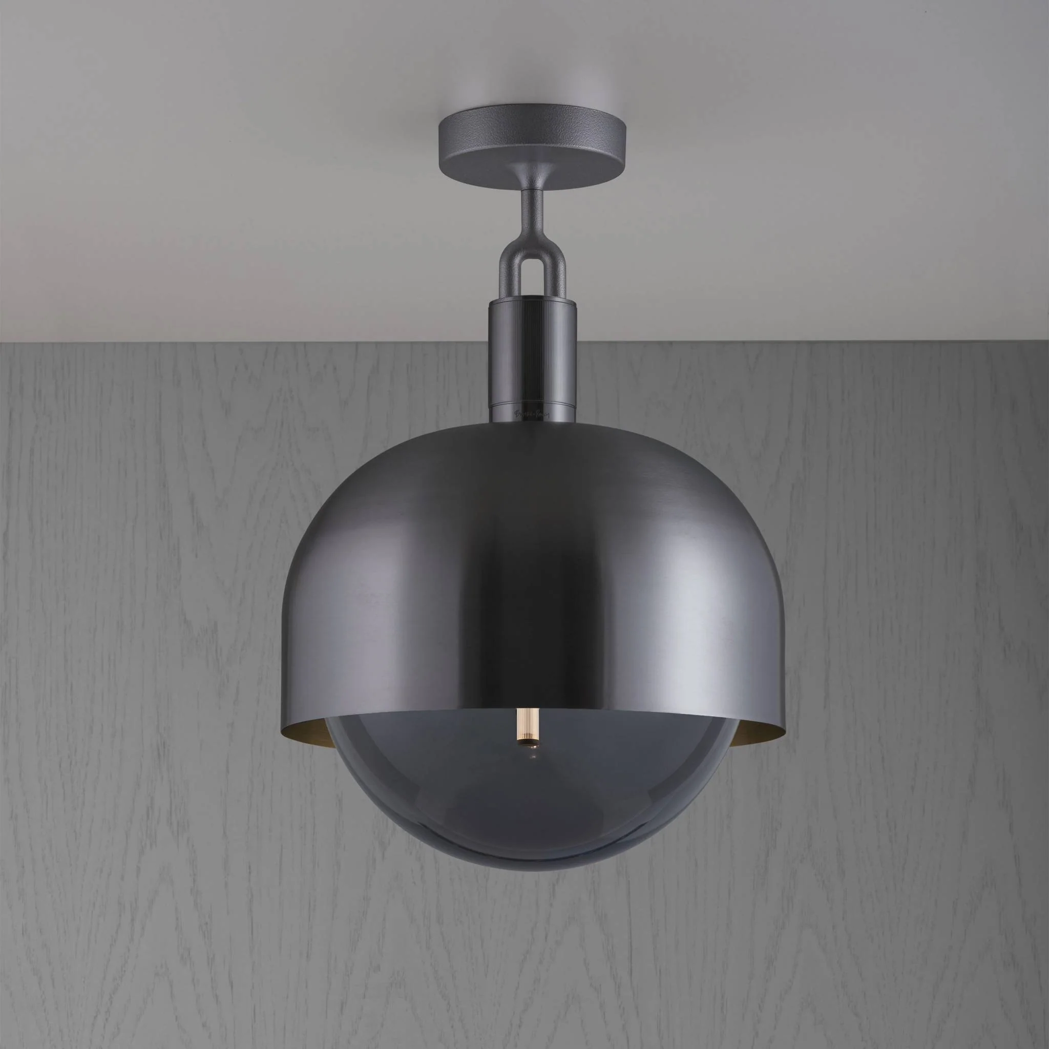 FORKED CEILING / LINEAR / SHADE / GLOBE / SMOKED / LARGE - Image 5