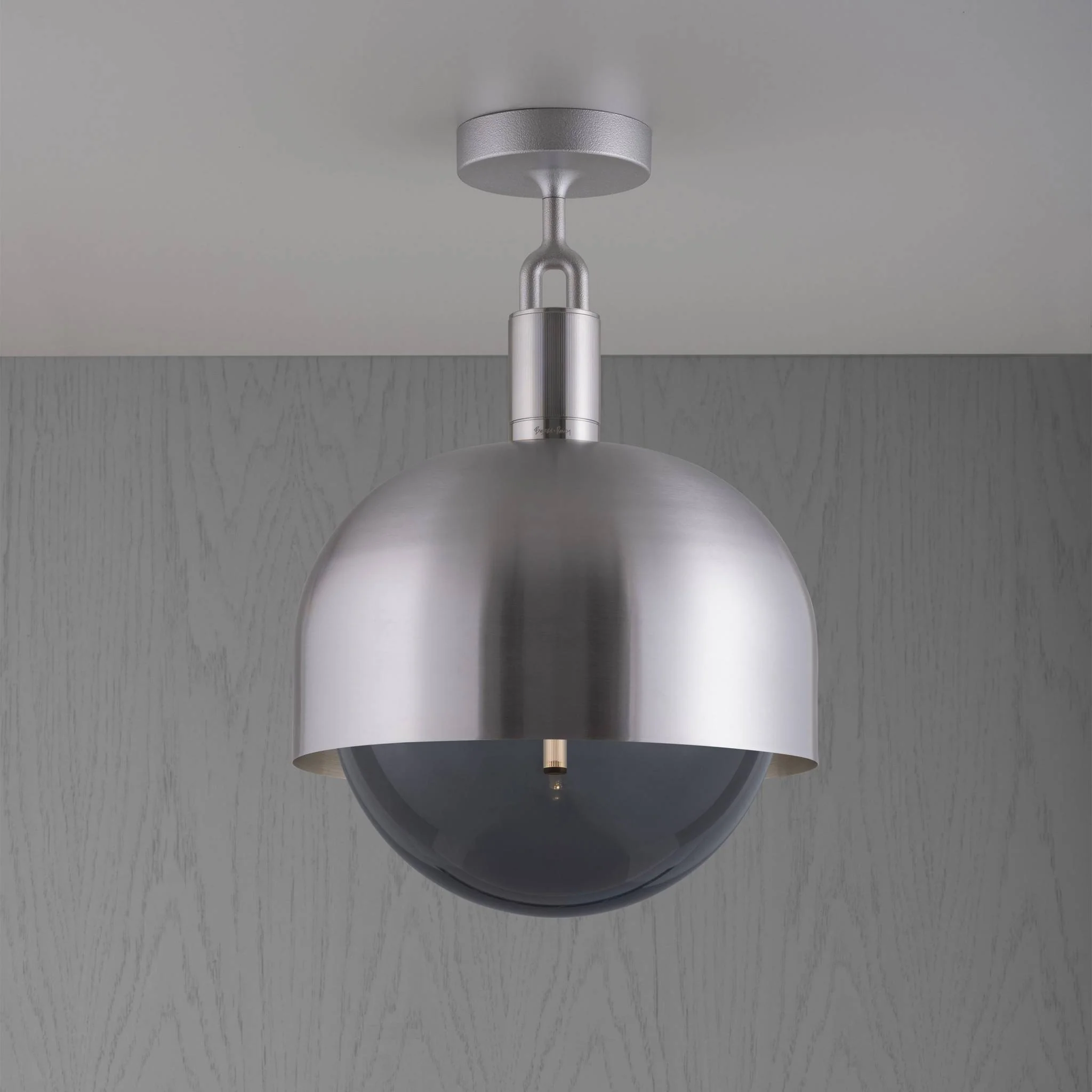 FORKED CEILING / LINEAR / SHADE / GLOBE / SMOKED / LARGE - Image 7