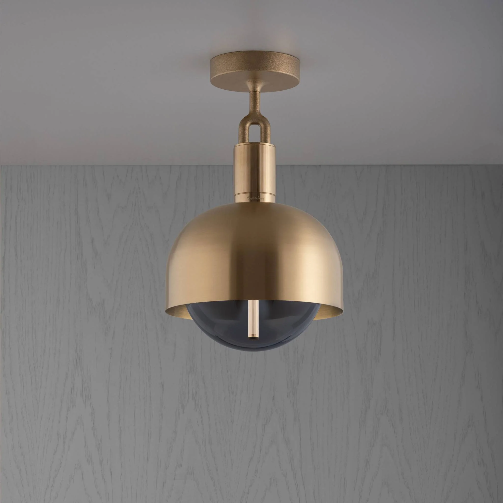 FORKED CEILING / LINEAR / SHADE / GLOBE / SMOKED / MEDIUM - Image 3