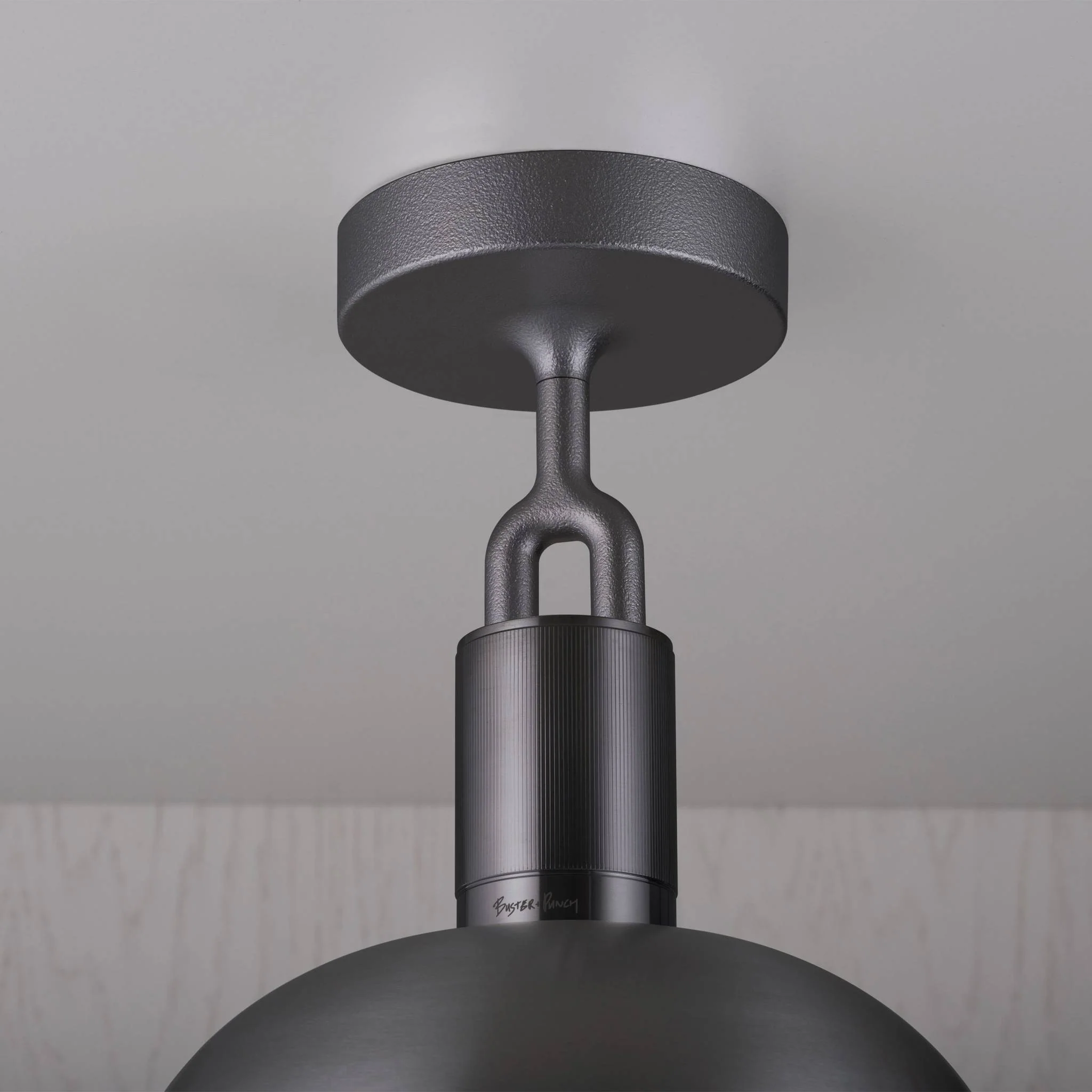 FORKED CEILING / LINEAR / SHADE / GLOBE / SMOKED / MEDIUM - Image 6