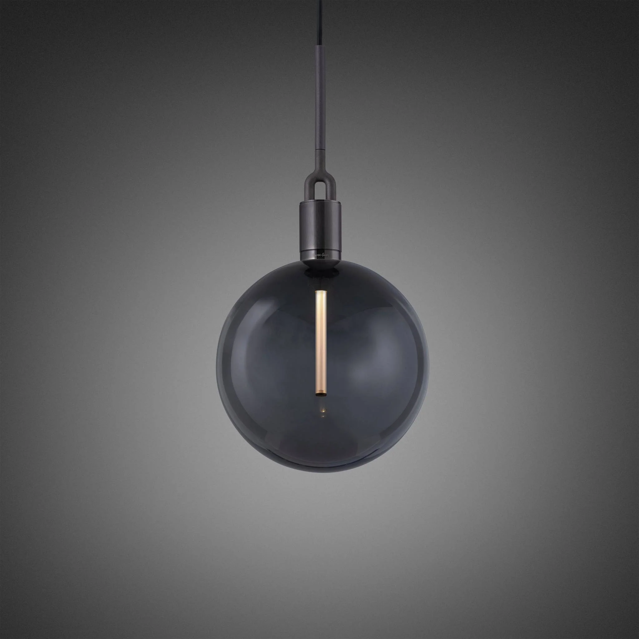 FORKED PENDANT / LINEAR / GLOBE / SMOKED / LARGE - Image 5