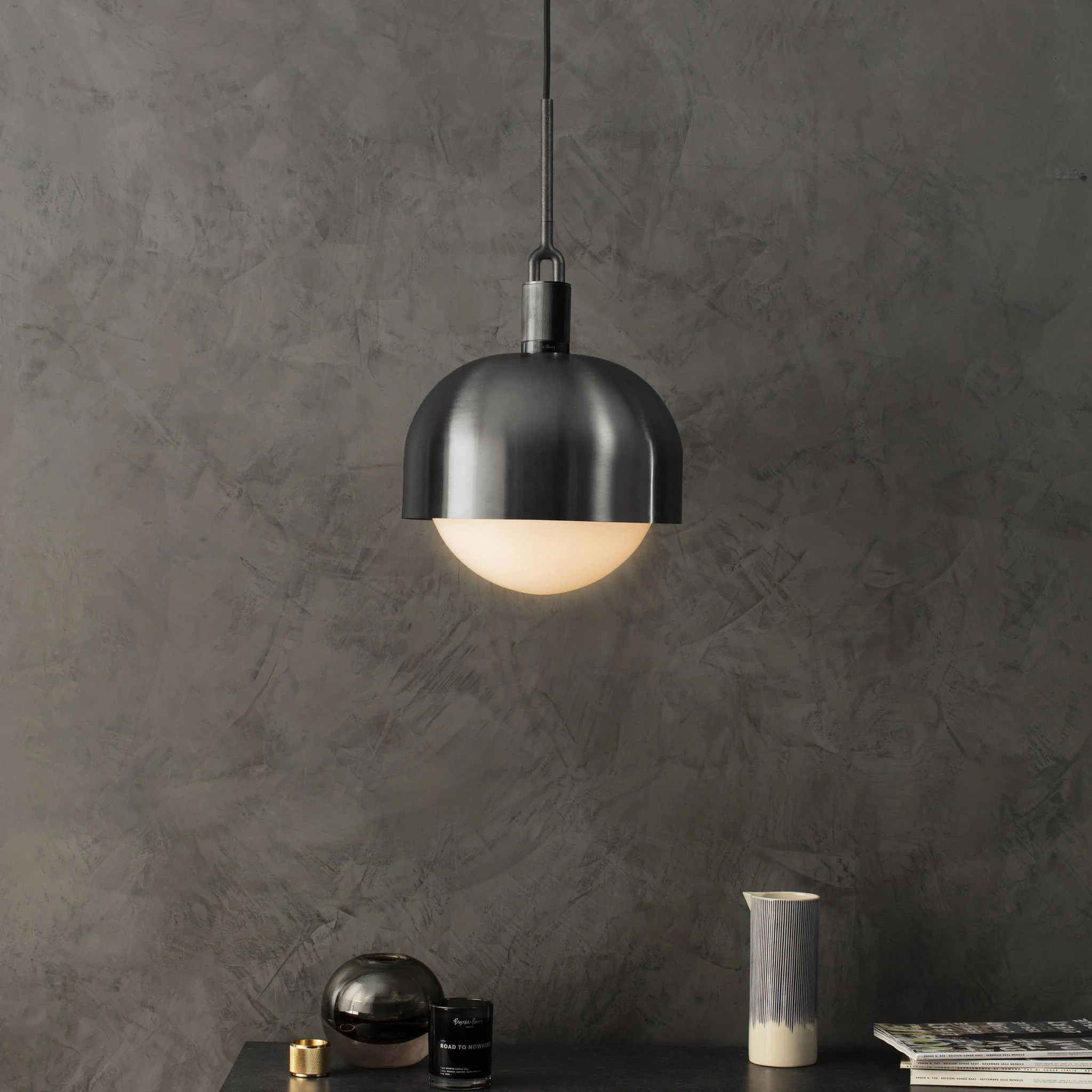 FORKED PENDANT / LINEAR / SHADE / GLOBE / OPAL / LARGE - Image 11