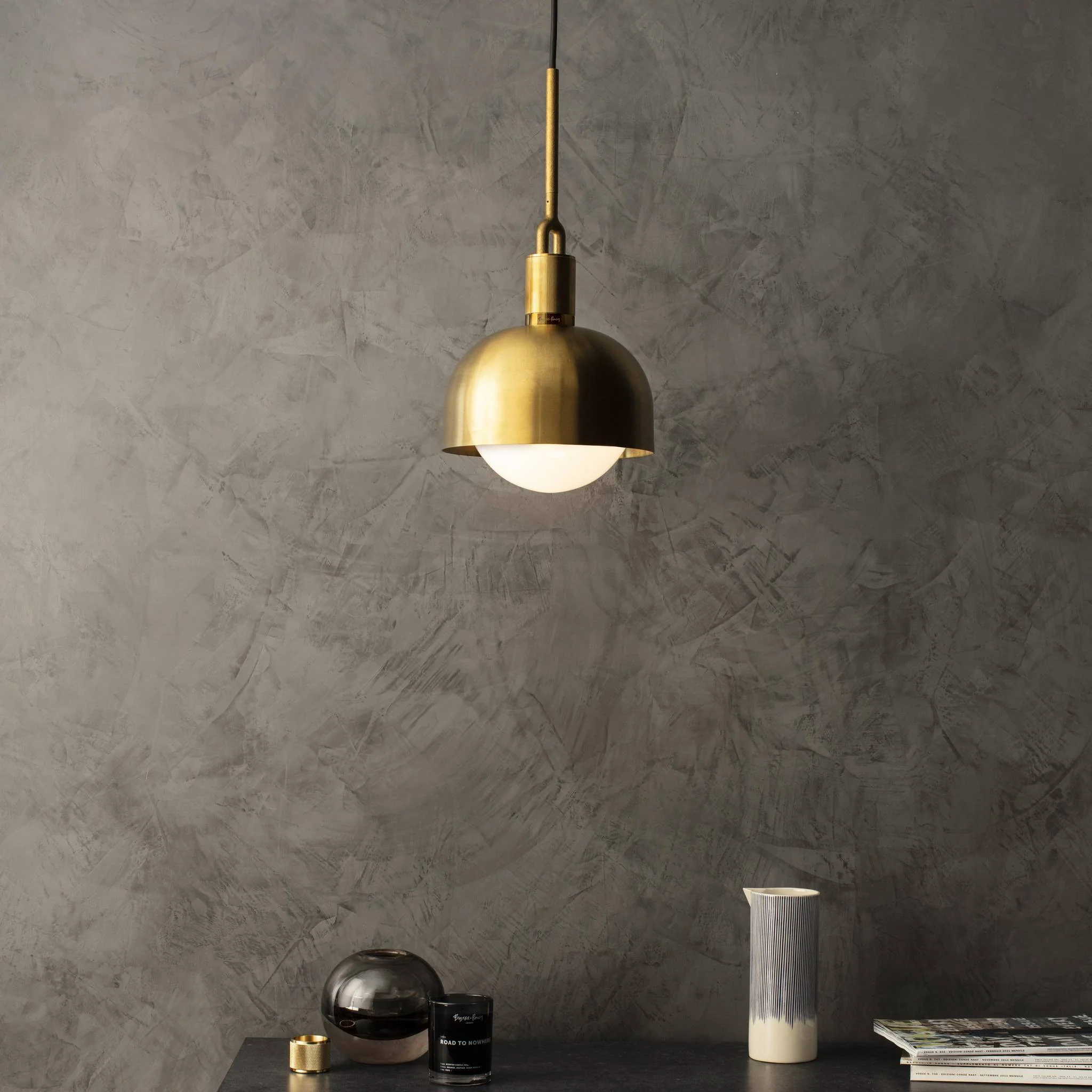 FORKED PENDANT / LINEAR / SHADE / GLOBE / OPAL / MEDIUM - Image 3