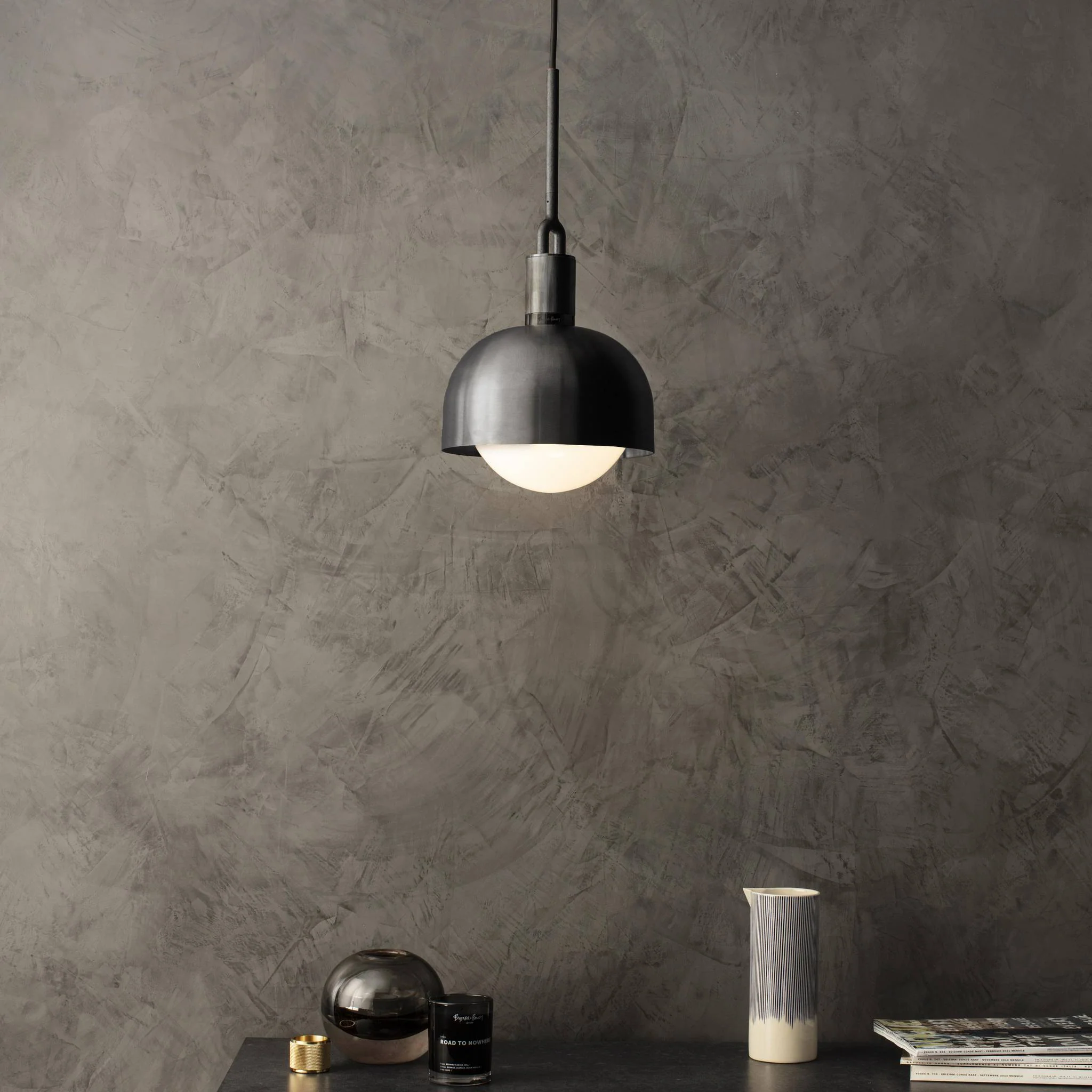 FORKED PENDANT / LINEAR / SHADE / GLOBE / OPAL / MEDIUM - Image 9