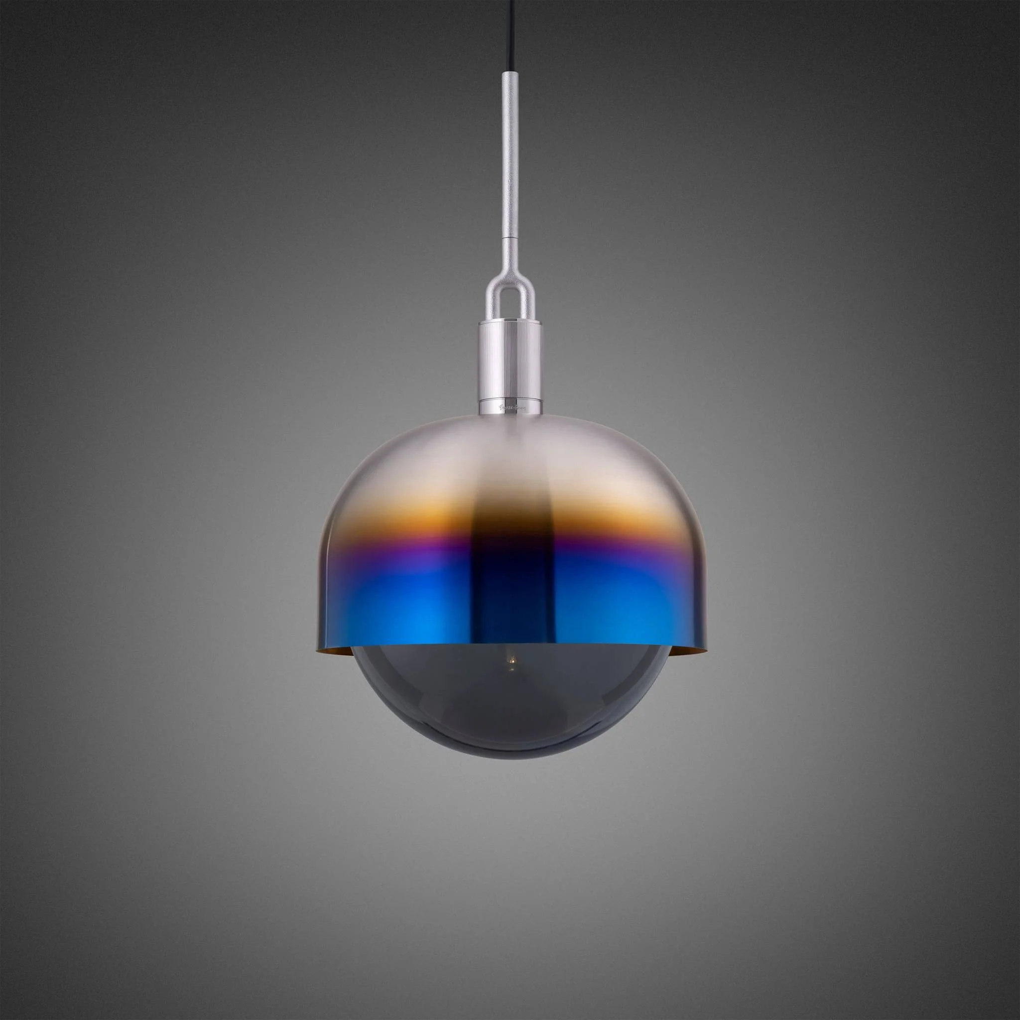 FORKED PENDANT / LINEAR / SHADE / GLOBE / SMOKED / LARGE - Image 4