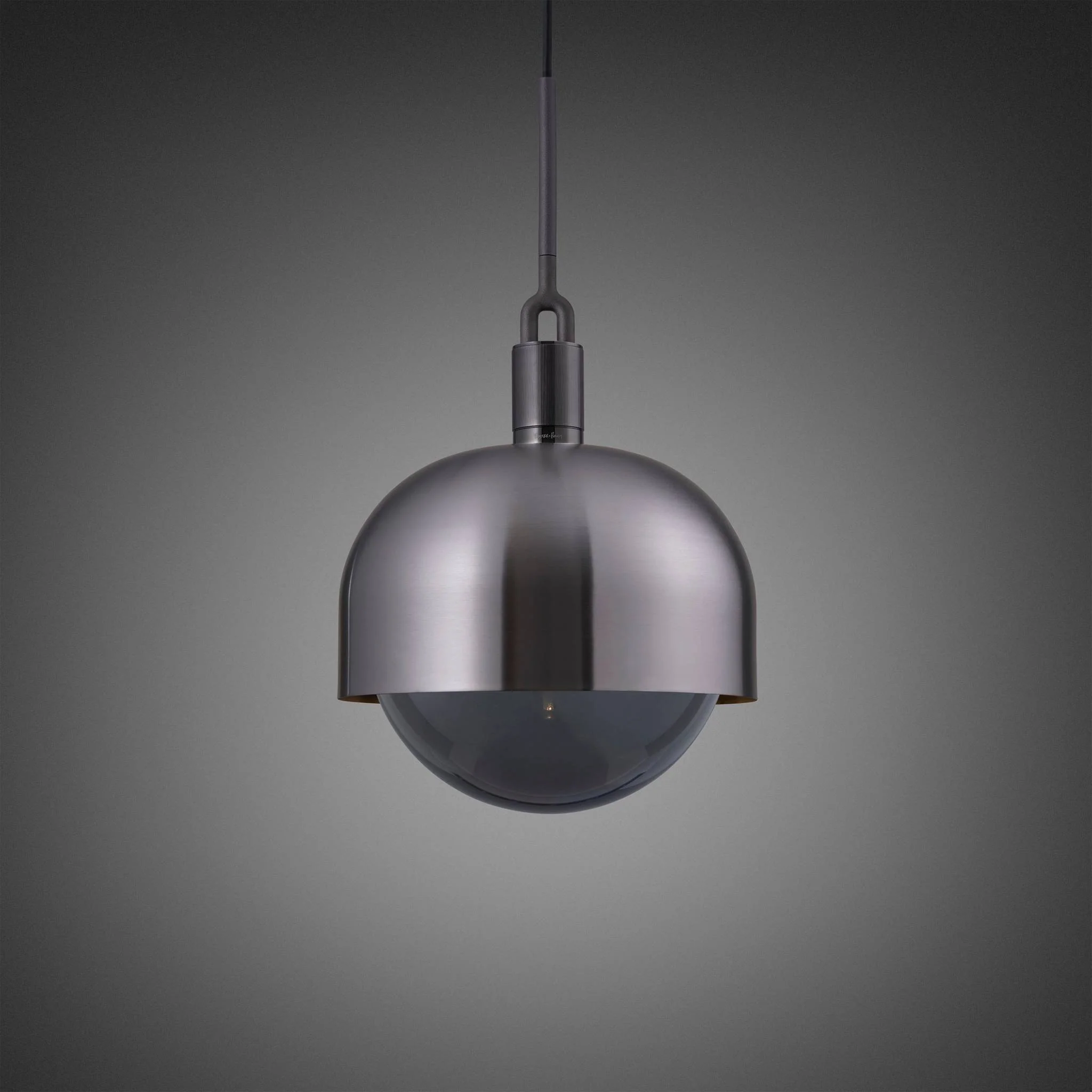 FORKED PENDANT / LINEAR / SHADE / GLOBE / SMOKED / LARGE - Image 6