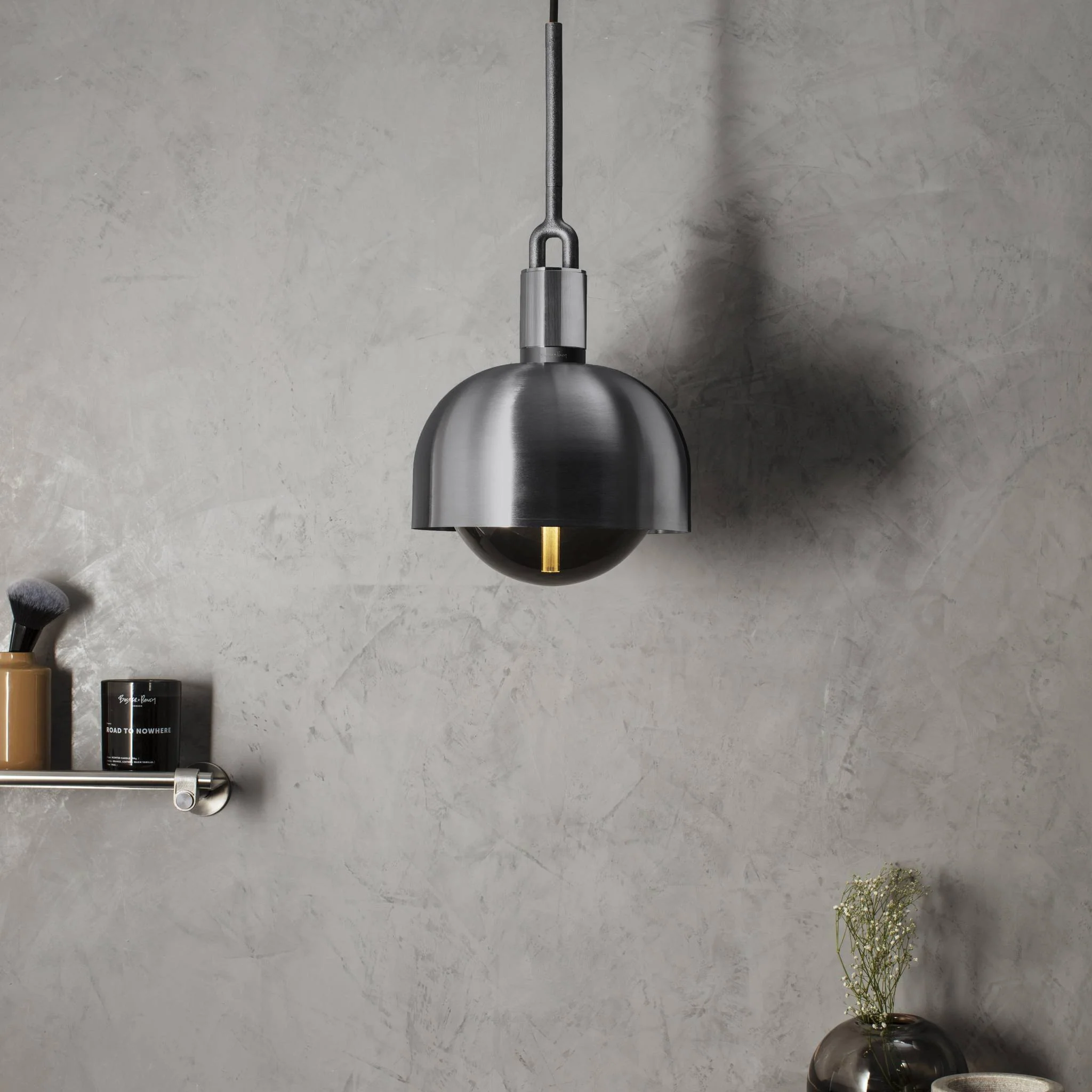 FORKED PENDANT / LINEAR / SHADE / GLOBE / SMOKED / MEDIUM - Image 11