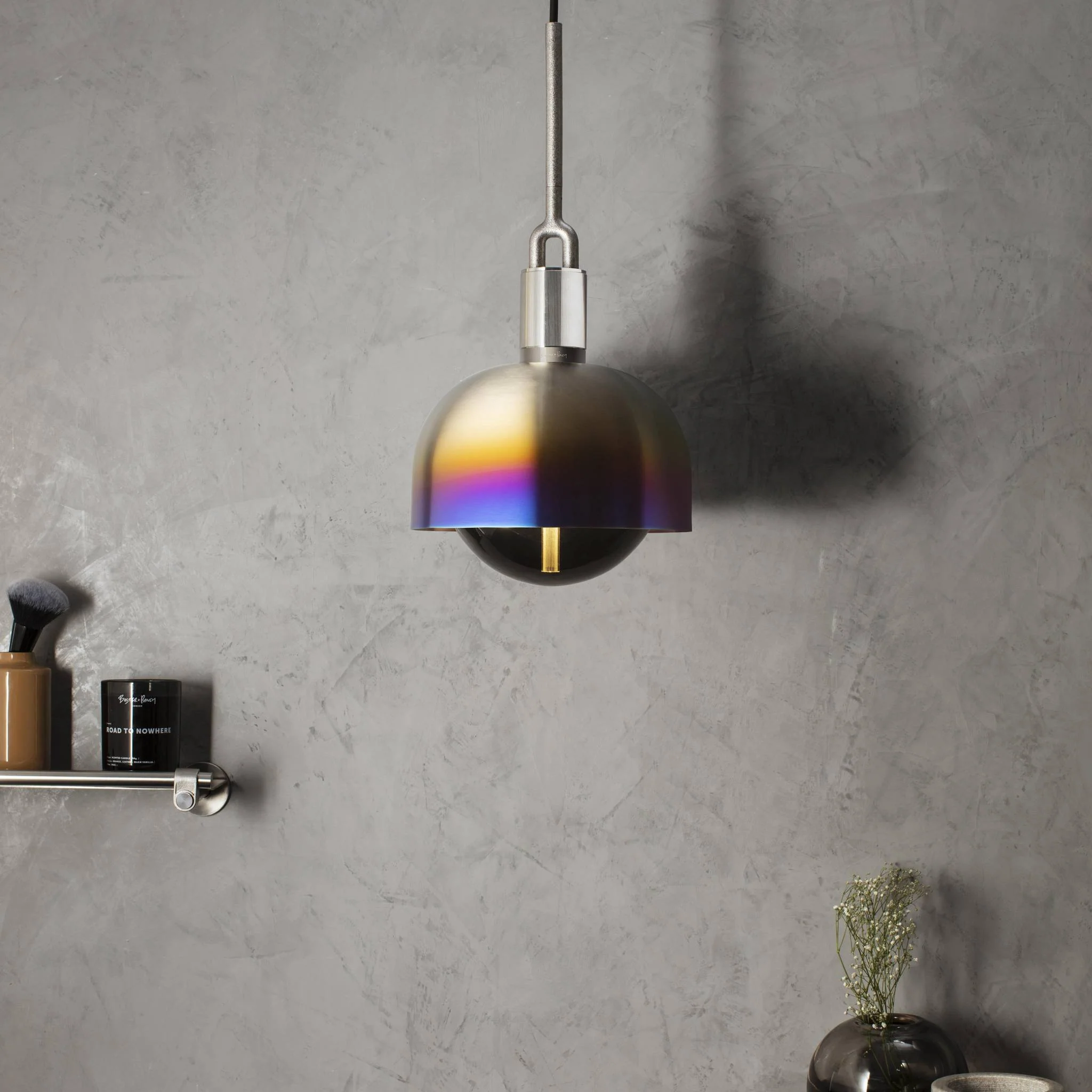 FORKED PENDANT / LINEAR / SHADE / GLOBE / SMOKED / MEDIUM - Image 6