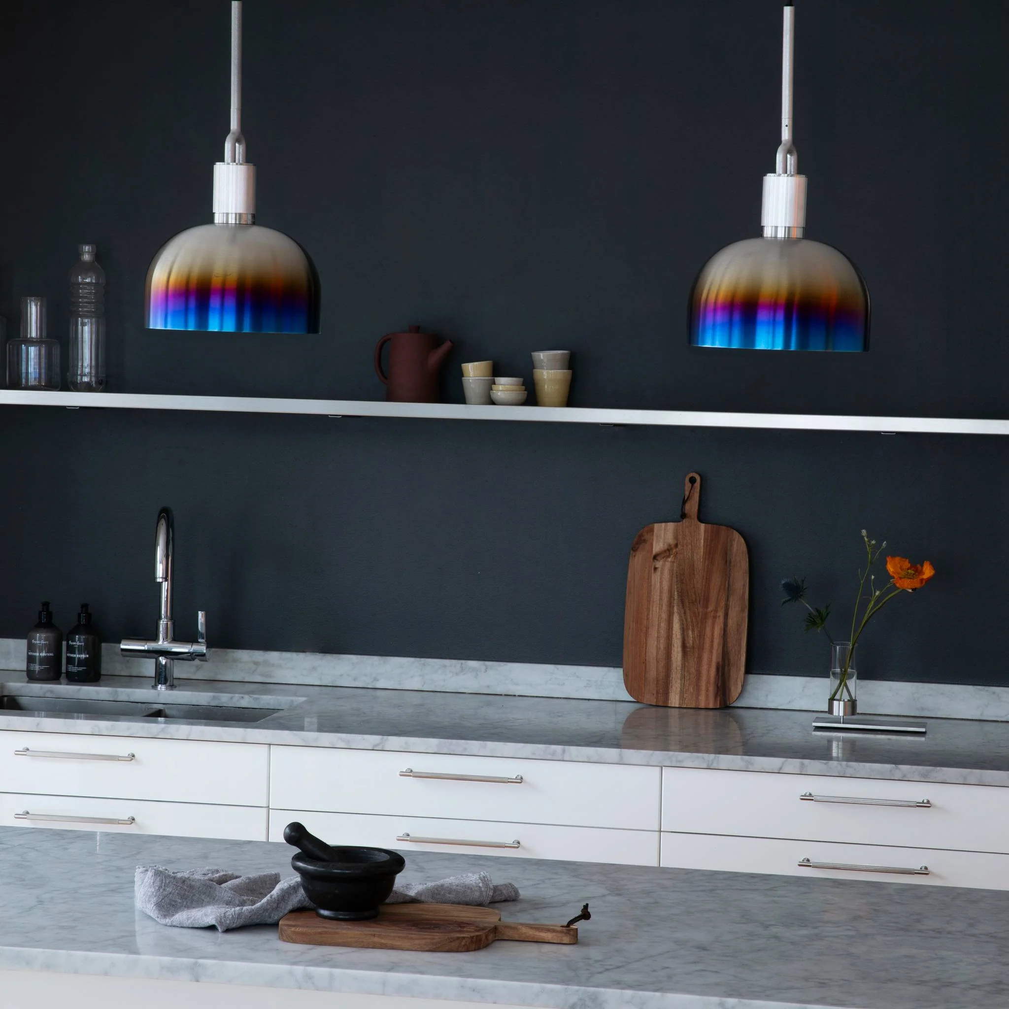 FORKED PENDANT / LINEAR / SHADE / LARGE - Image 11