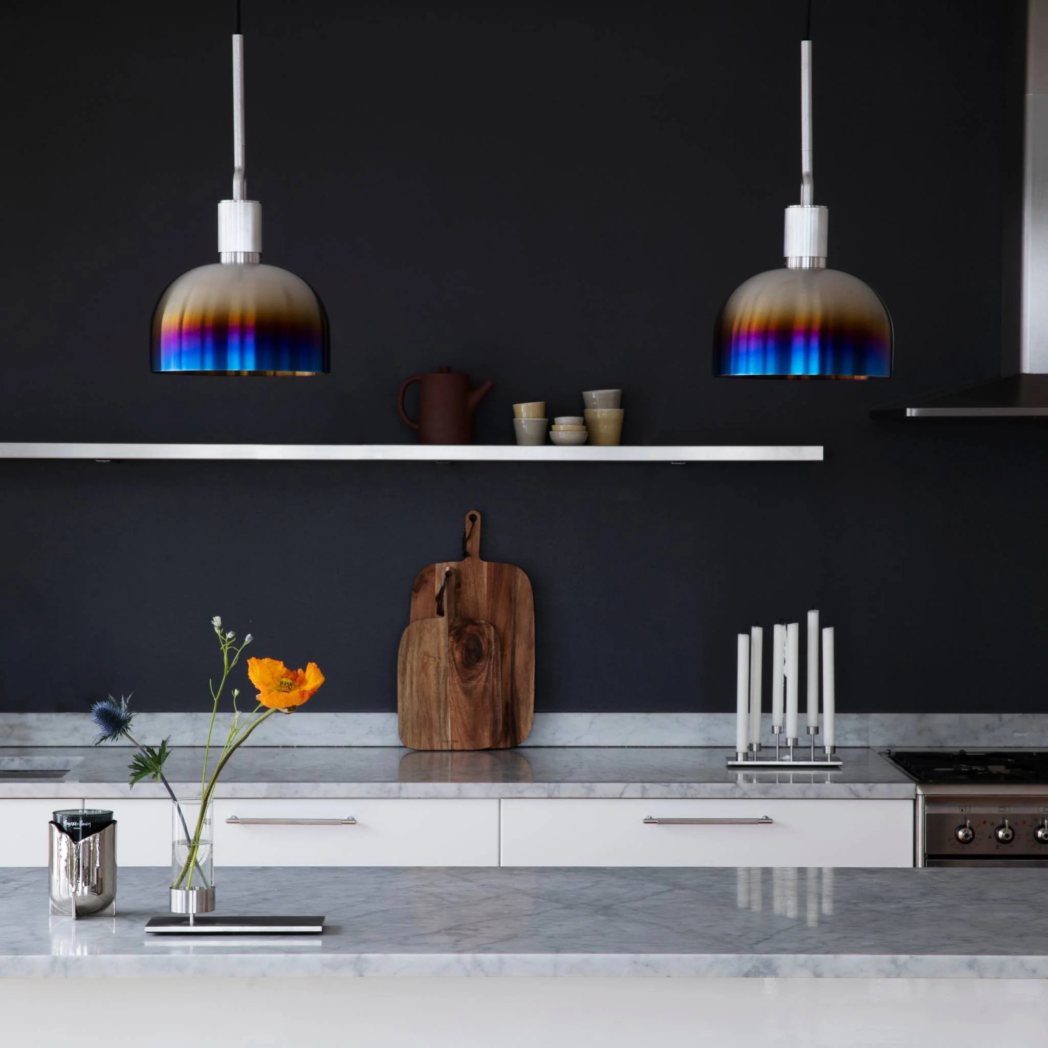 FORKED PENDANT / LINEAR / SHADE / MEDIUM - Image 13