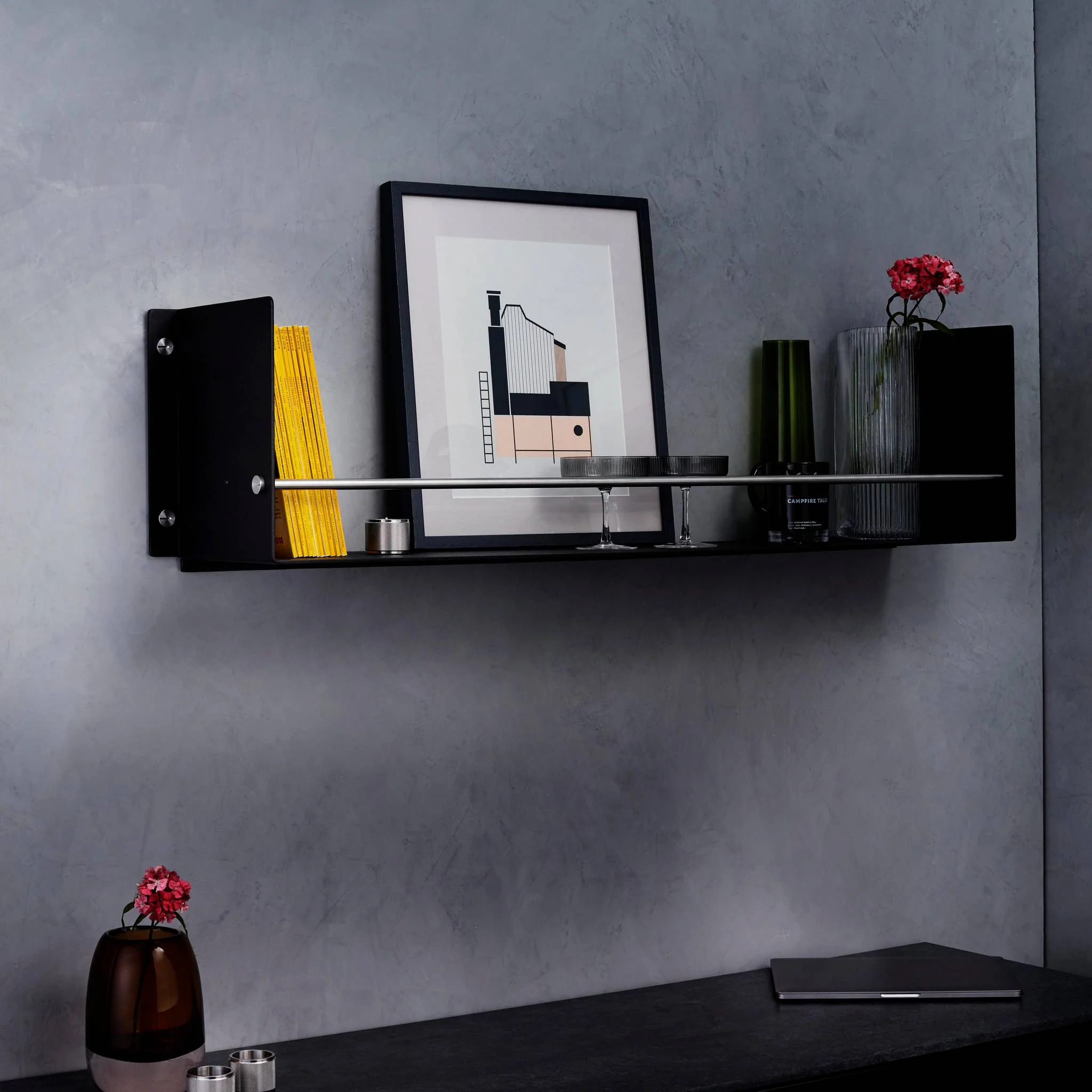 KITCHEN SHELF / GIRDER / BLACK - Image 15