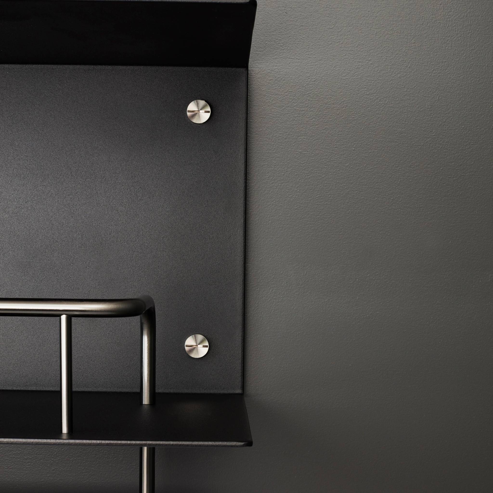 KITCHEN SHELF / HANGER / WITHOUT LOGO / BLACK - Image 13