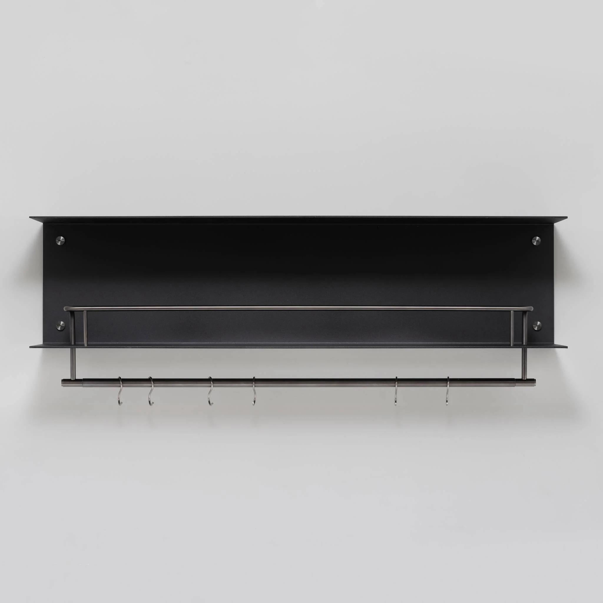 KITCHEN SHELF / HANGER / WITHOUT LOGO / BLACK - Image 6
