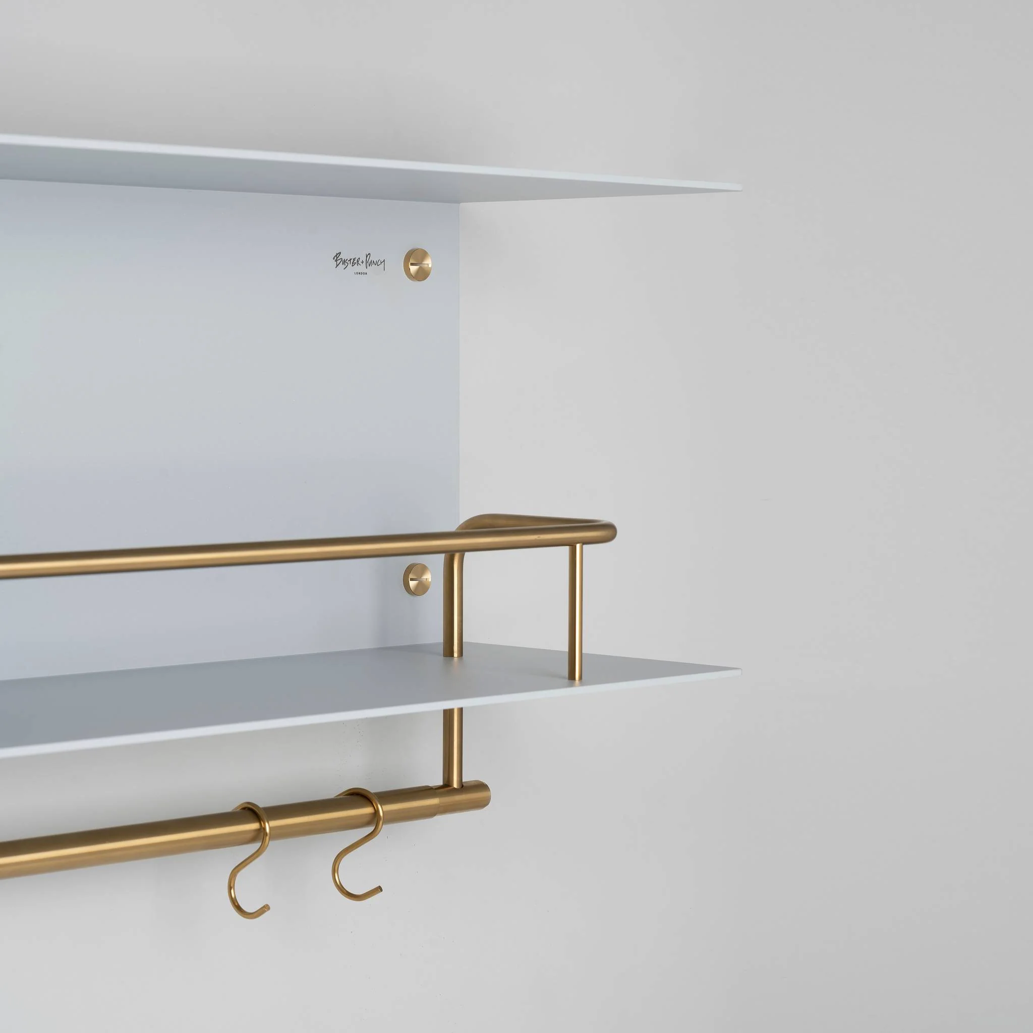 KITCHEN SHELF / HANGER / WITH LOGO / STONE - Image 3