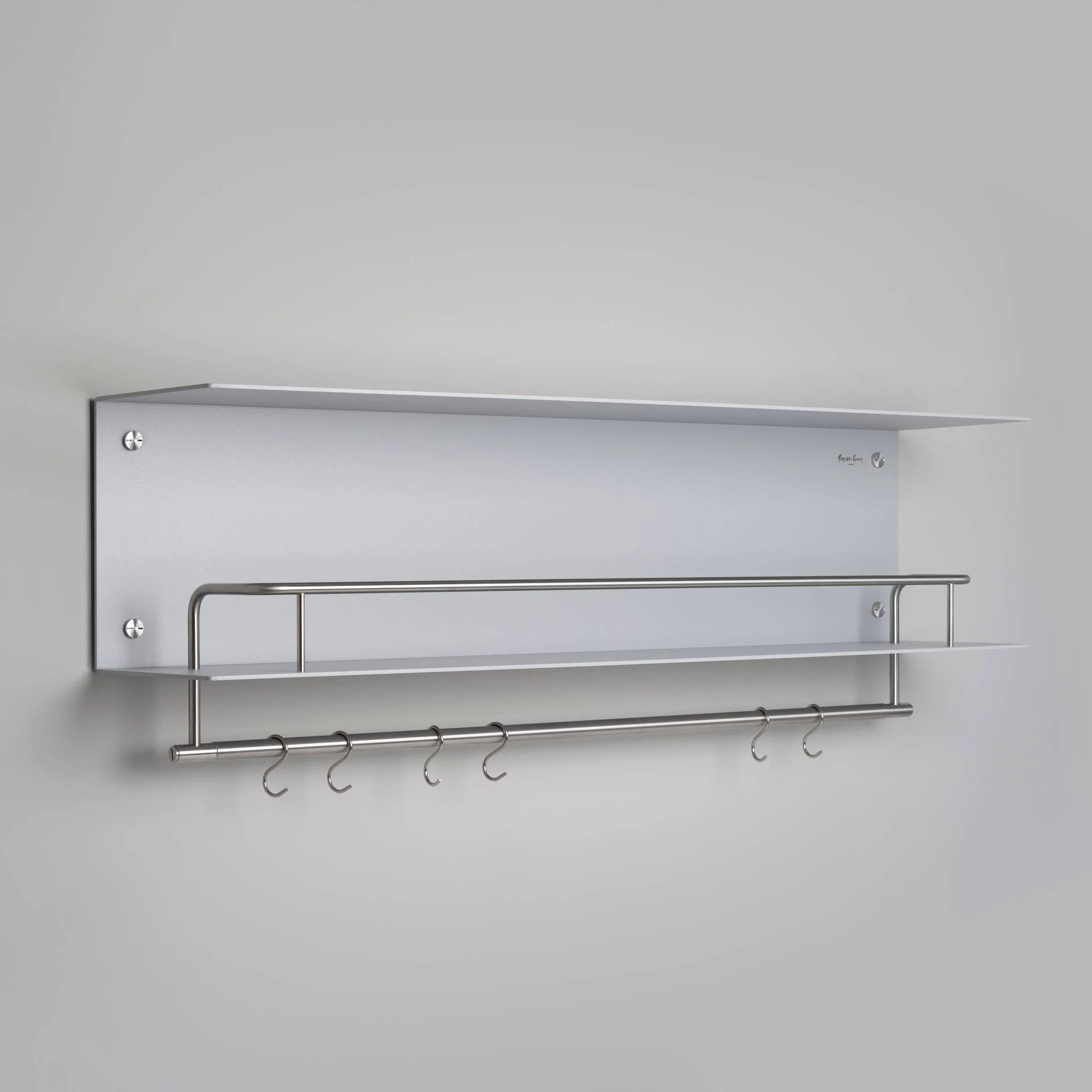 KITCHEN SHELF / HANGER / WITH LOGO / STONE - Image 9
