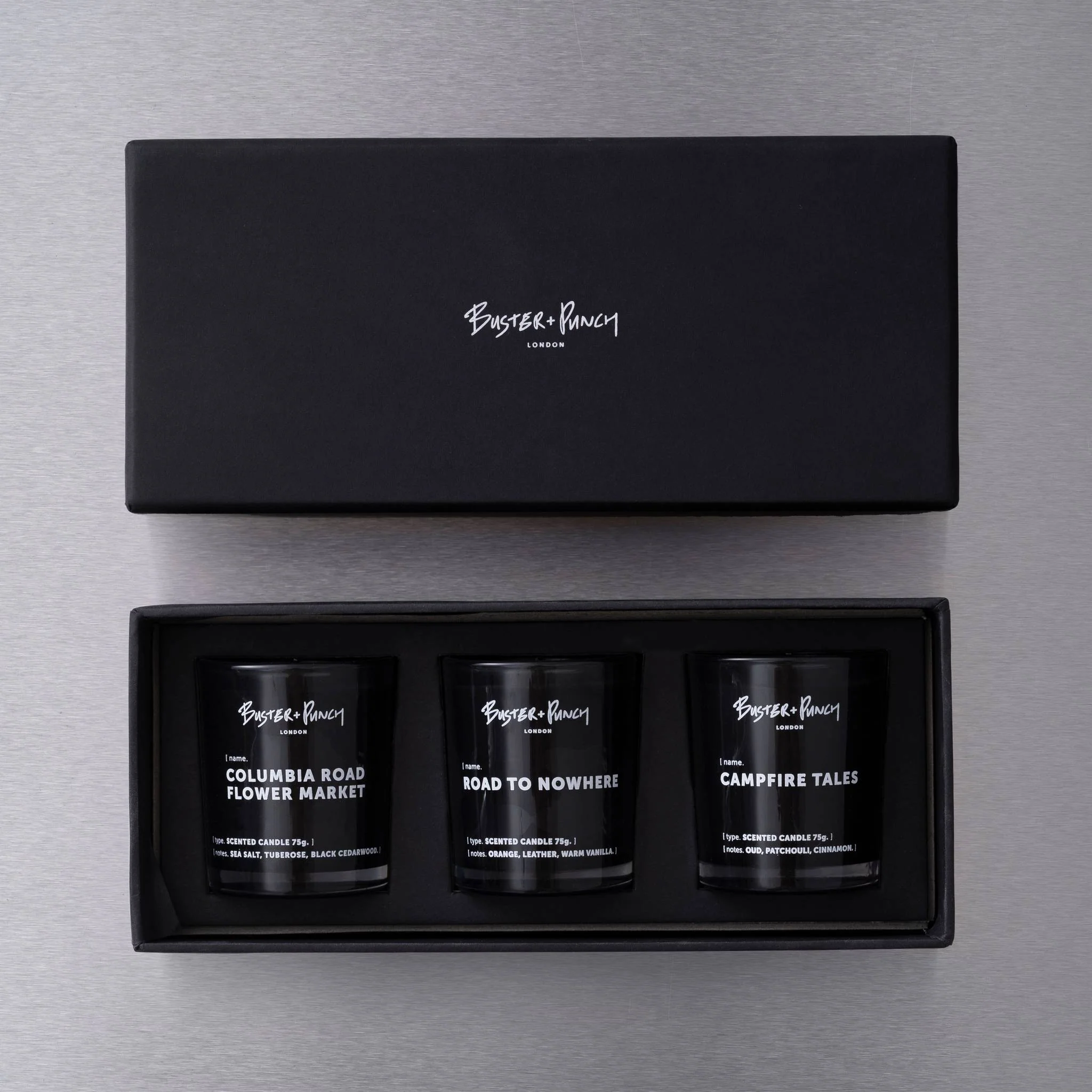 ROAD TO NOWHERE COLLECTION / SCENTED CANDLE SET / 75G X 3 - Image 4