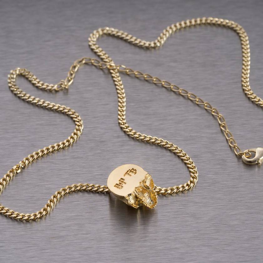 SKULL NECKLACE / TRAVIS BARKER - Image 3